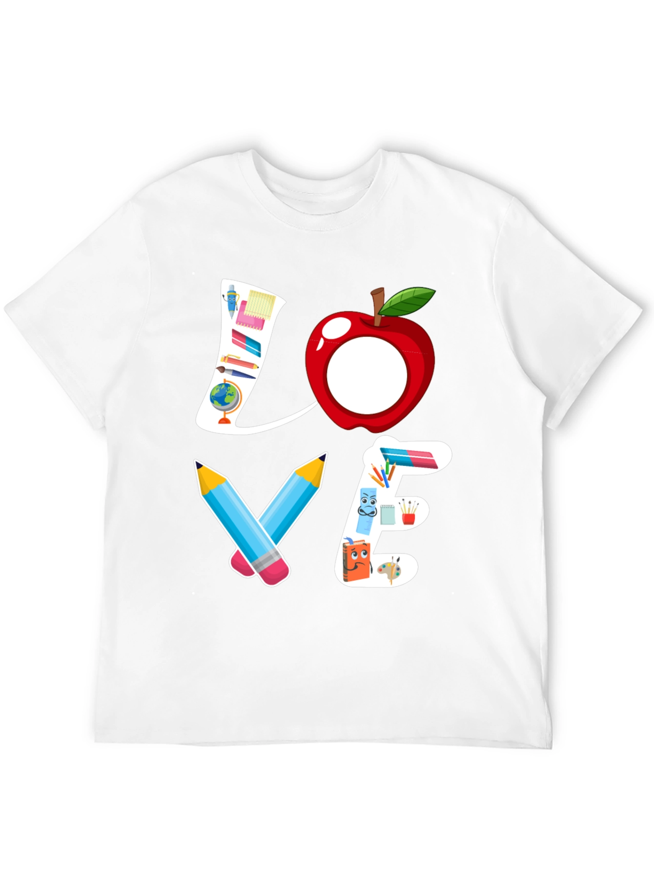 Teacher Love Graphic T-Shirt - Back to School