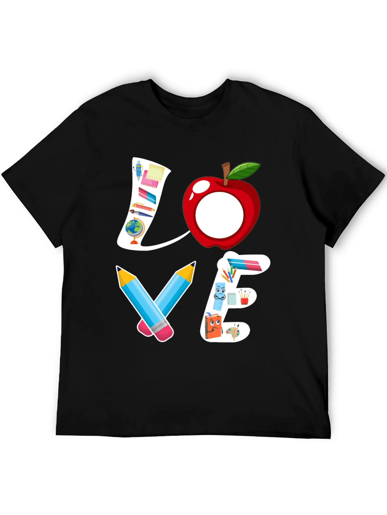 Teacher Love Graphic T-Shirt - Back to School