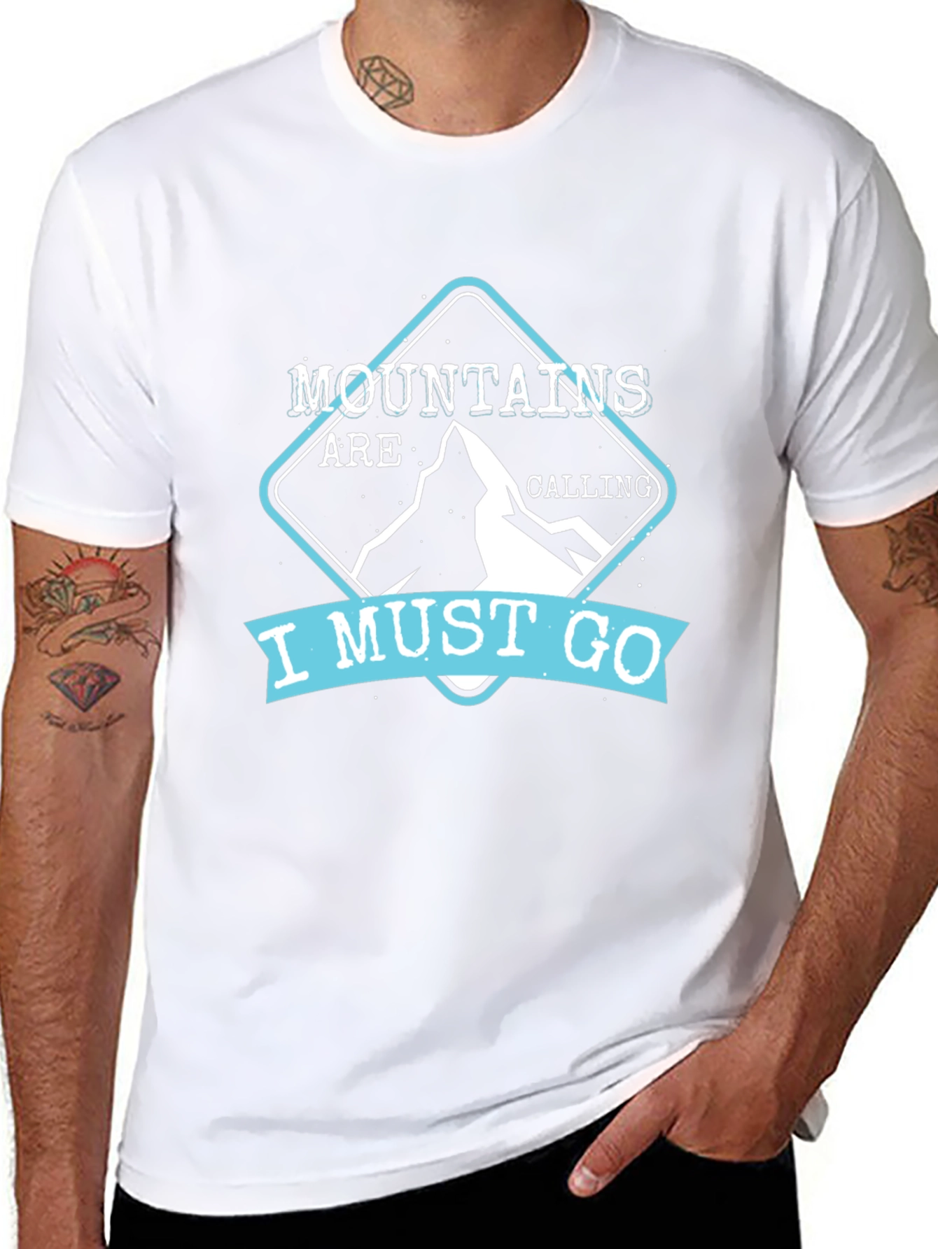 Mountains Are Calling Graphic T-Shirt