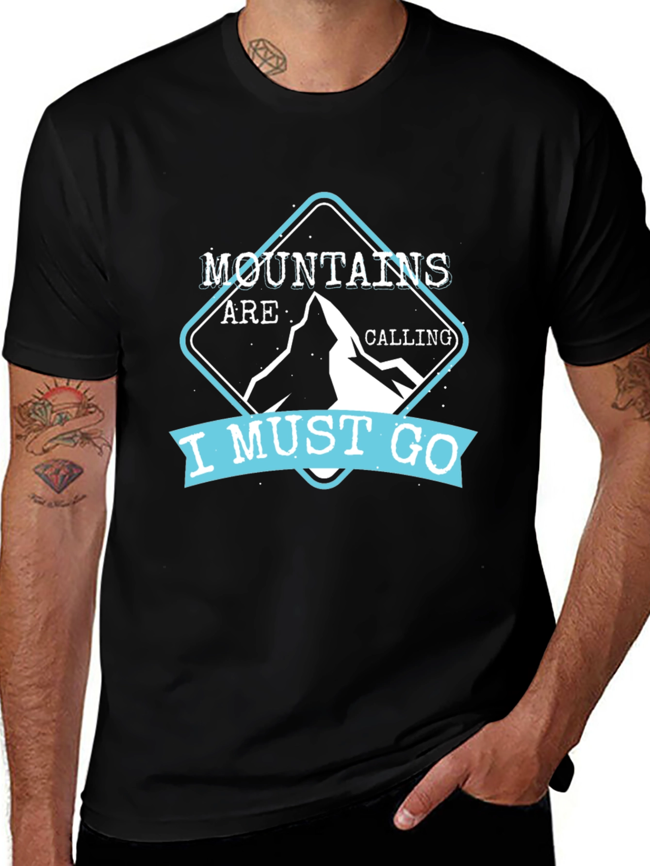 Mountains Are Calling Graphic T-Shirt