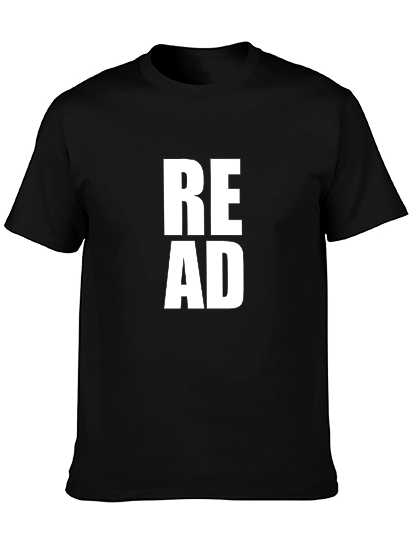 Read Graphic T-Shirt - Black Cotton Tee