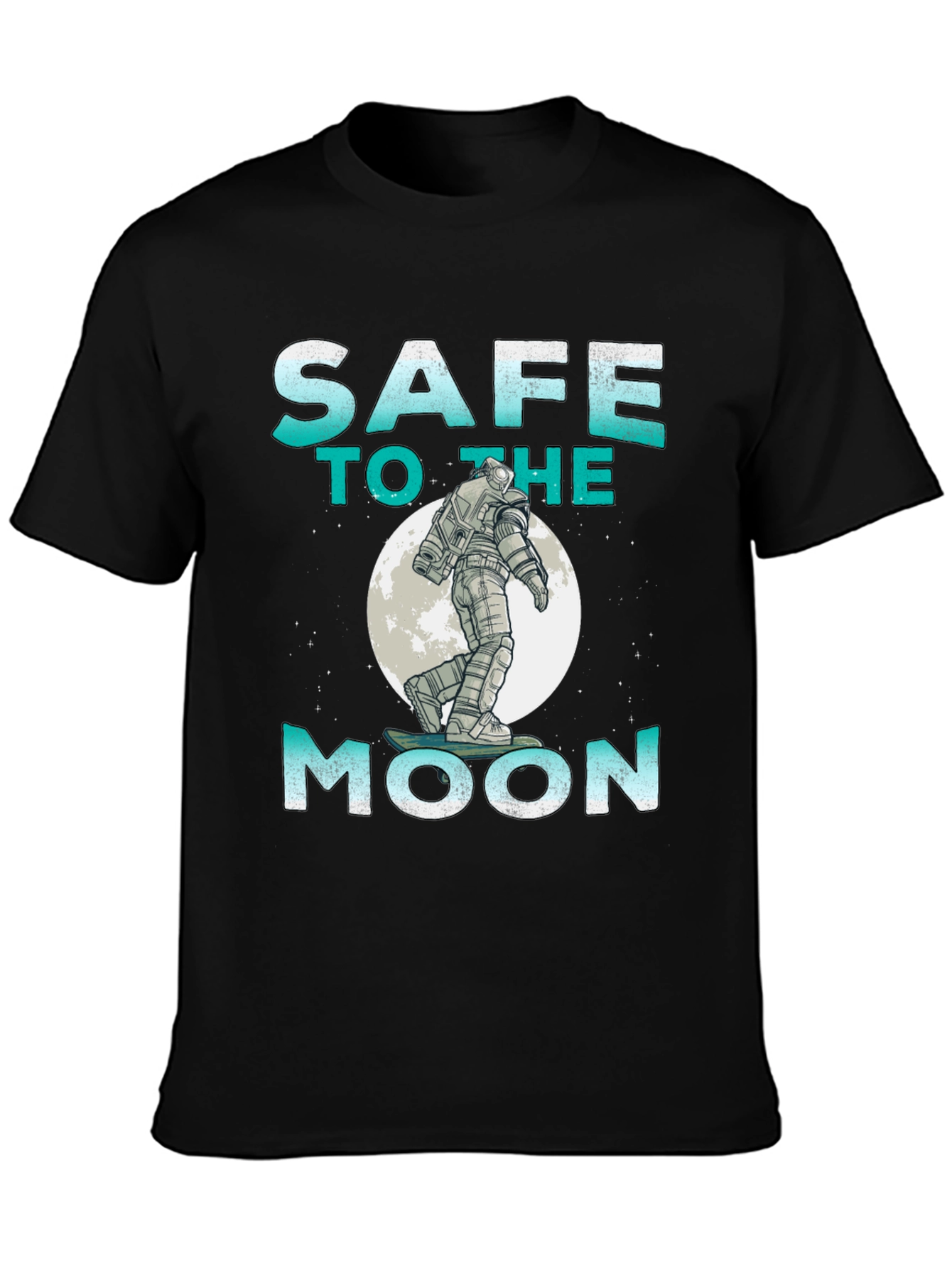 Safe to the Moon Graphic T-Shirt