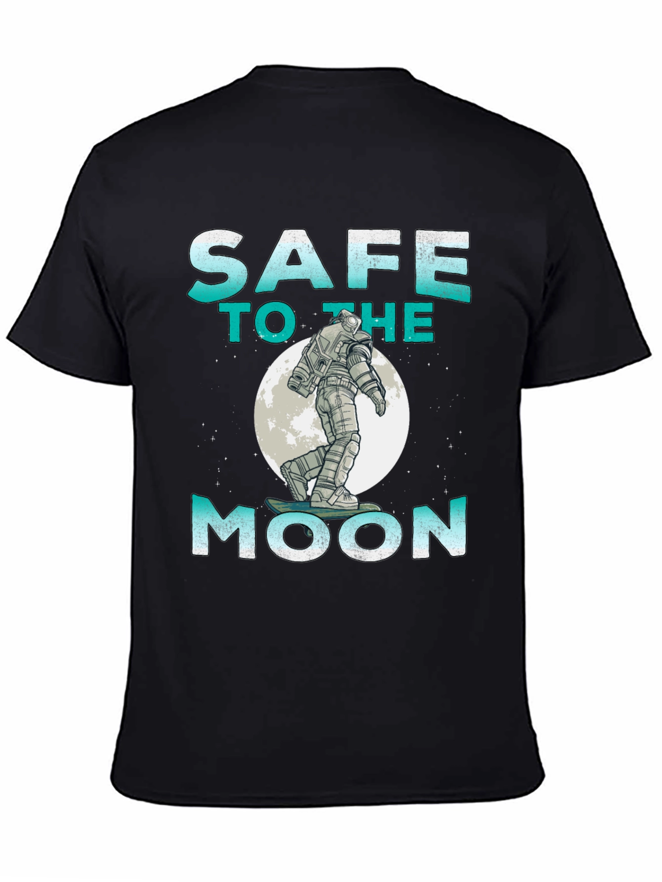 Safe to the Moon Graphic T-Shirt