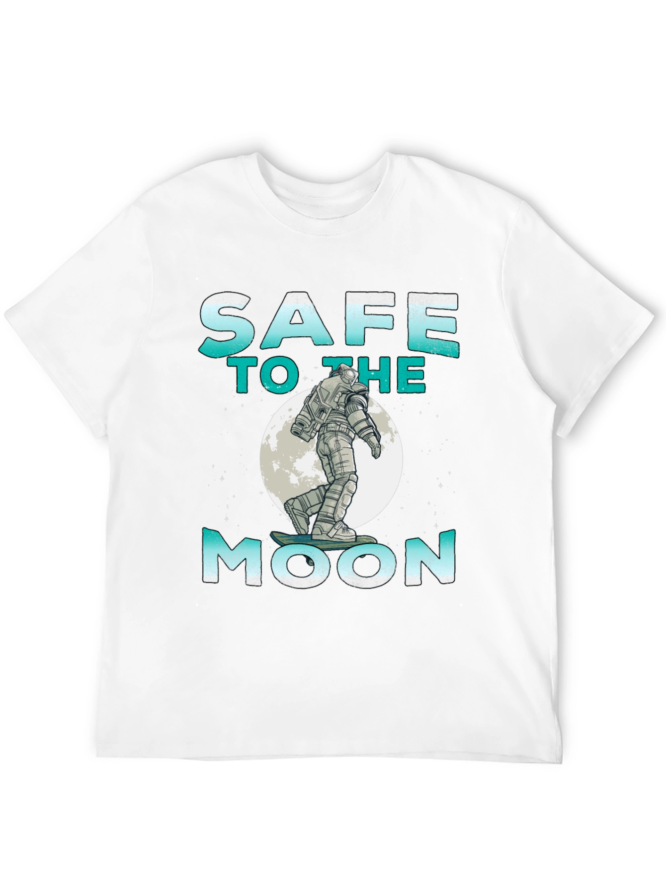Safe to the Moon Graphic T-Shirt