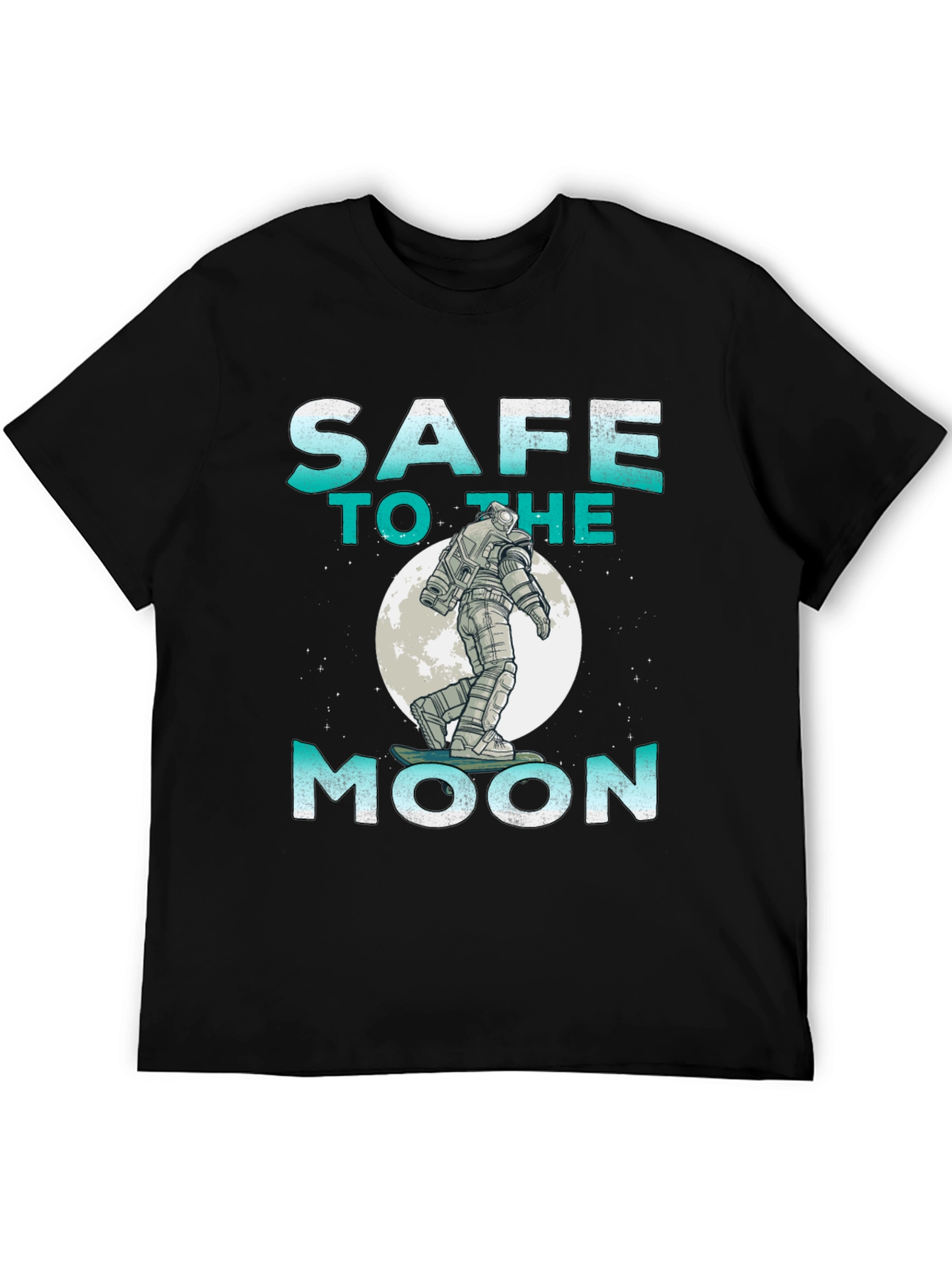 Safe to the Moon Graphic T-Shirt