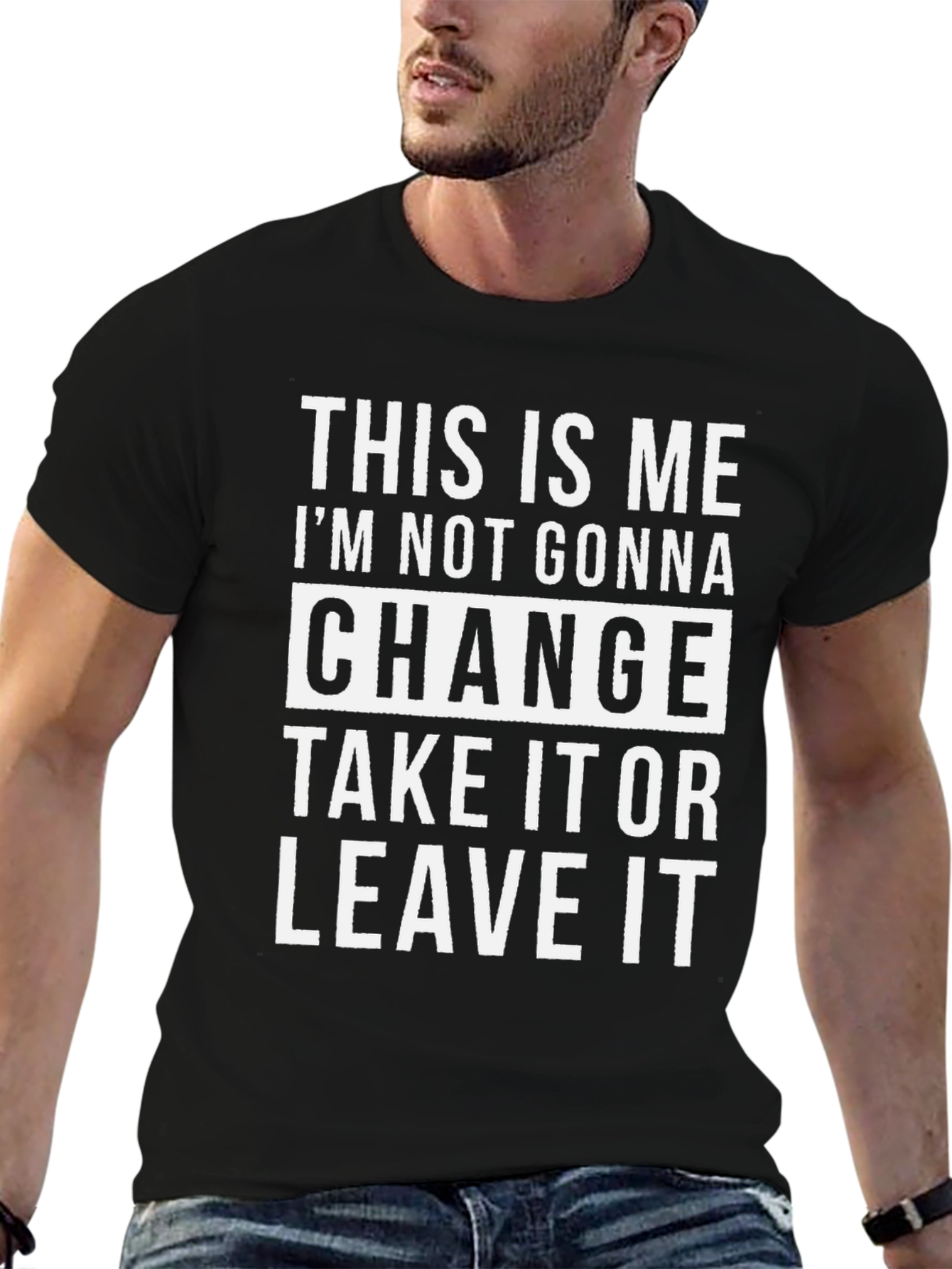 Unchanging Attitude T-Shirt - Bold Statement Tee