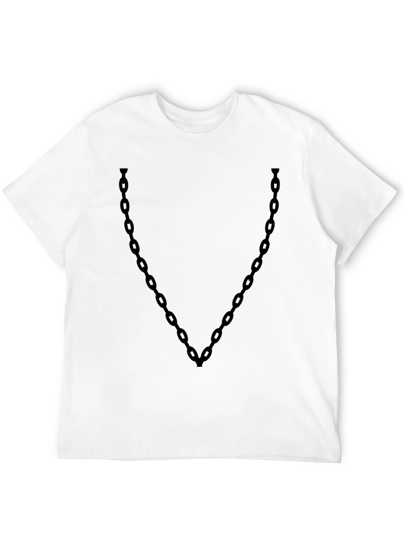 Chain Graphic Black T-Shirt