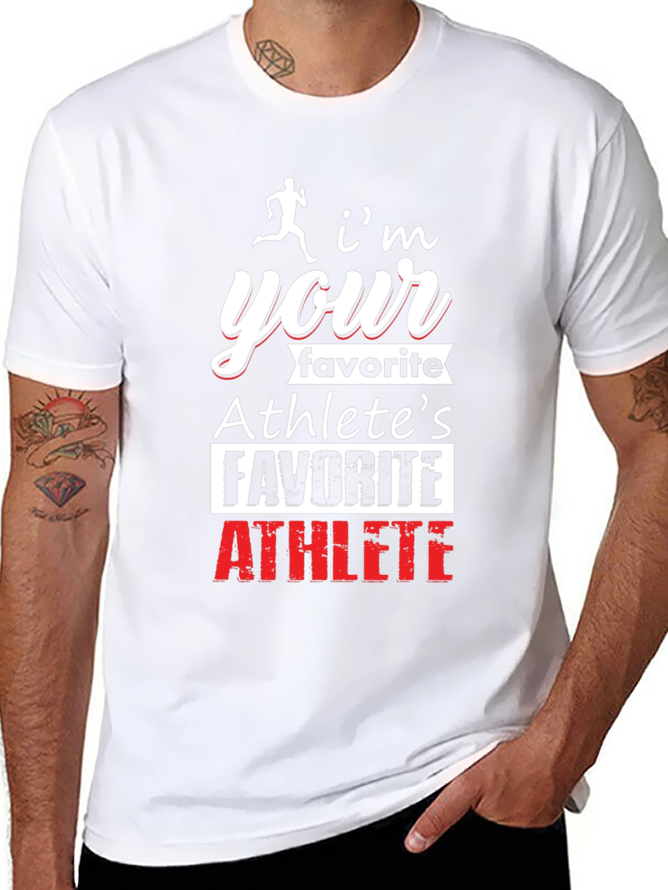 Athletes Favorite Athlete T-Shirt - Black