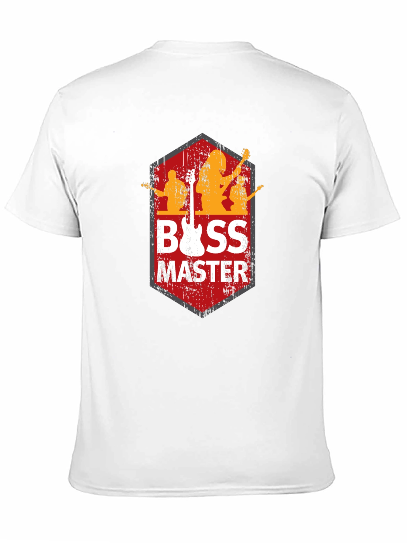 Bass Master Black Graphic T-Shirt for Music Lovers