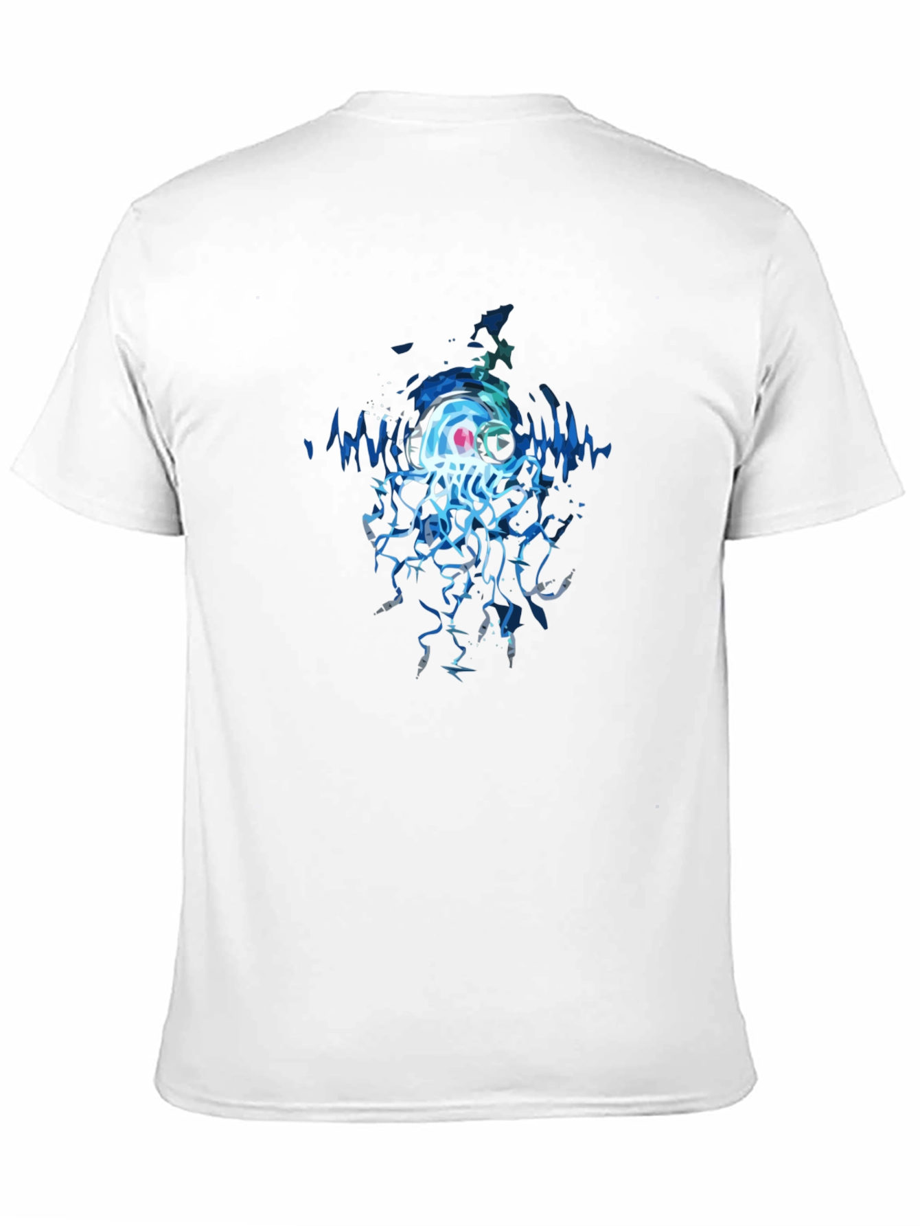 Jellyfish DJ Graphic Tee - Cool Black T-Shirt