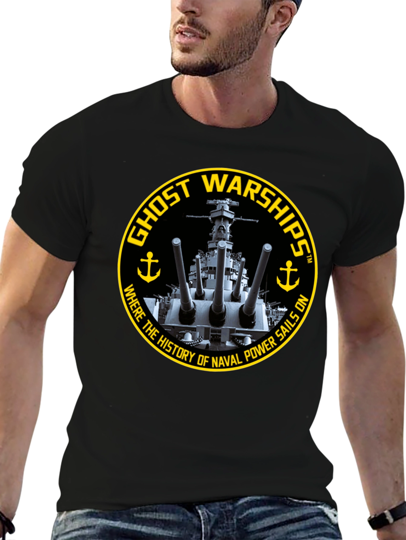 Ghost Warships T-Shirt - Naval History Tee