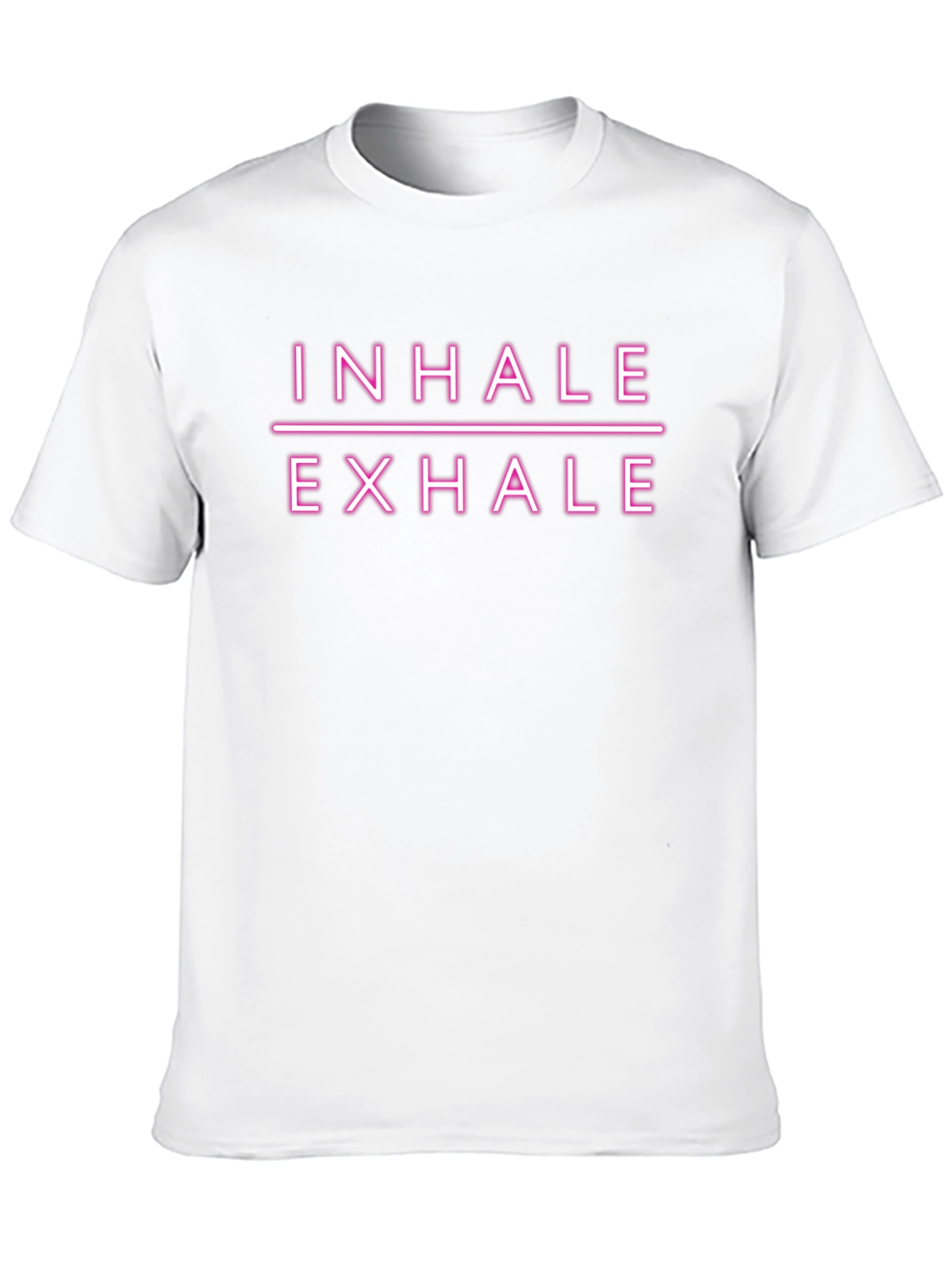 Inhale Exhale Graphic T-Shirt - Relax & Breathe