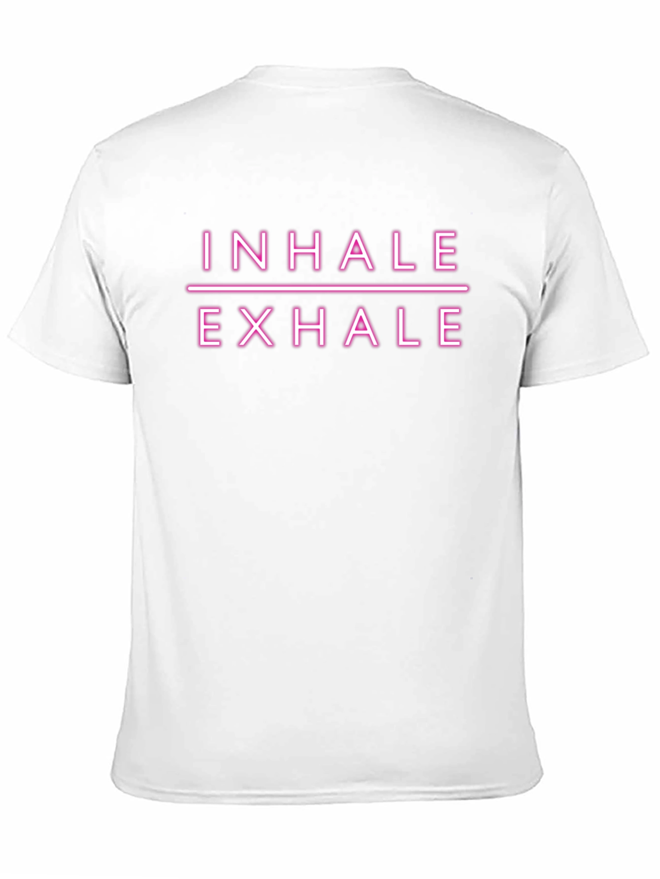 Inhale Exhale Graphic T-Shirt - Relax & Breathe