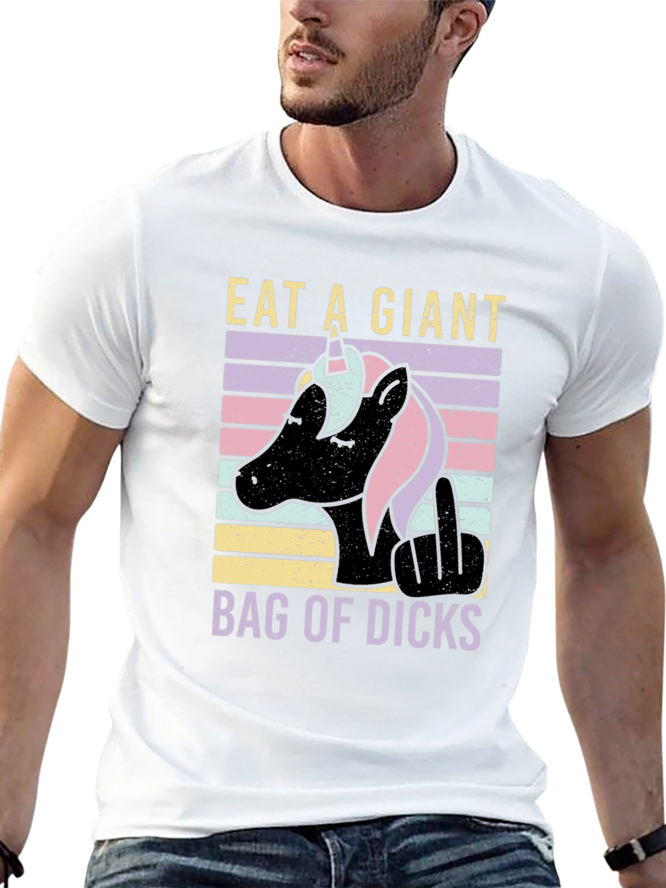 Eat a Giant Bag T-Shirt - Graphic Novelty Tee