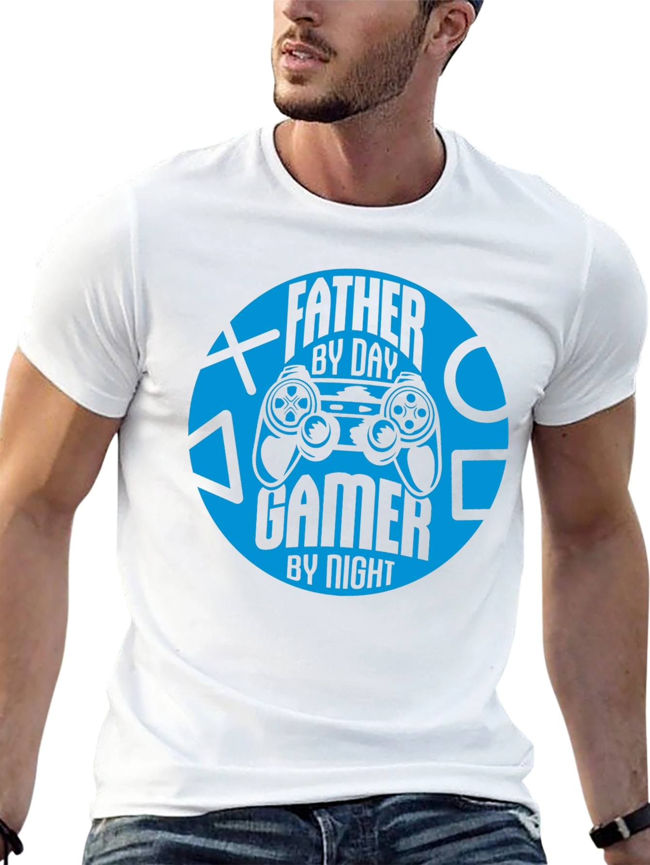 Father By Day Gamer By Night T-Shirt