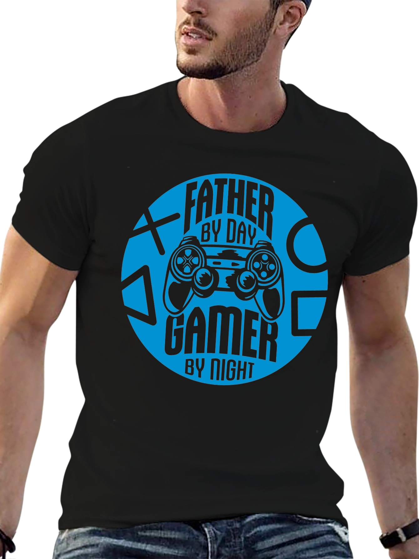 Father By Day Gamer By Night T-Shirt