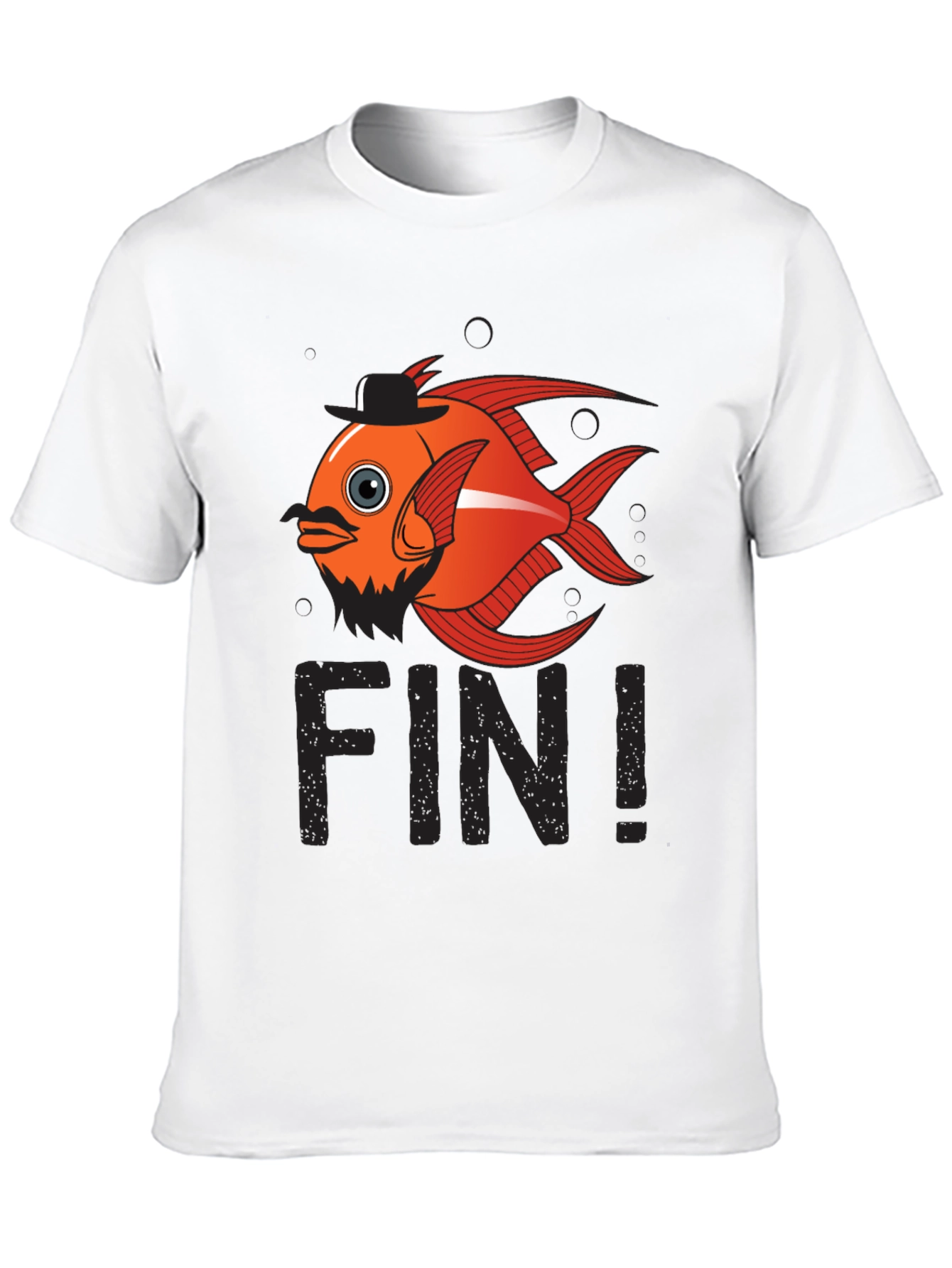 Funny Fish Pun T-Shirt - Fin!