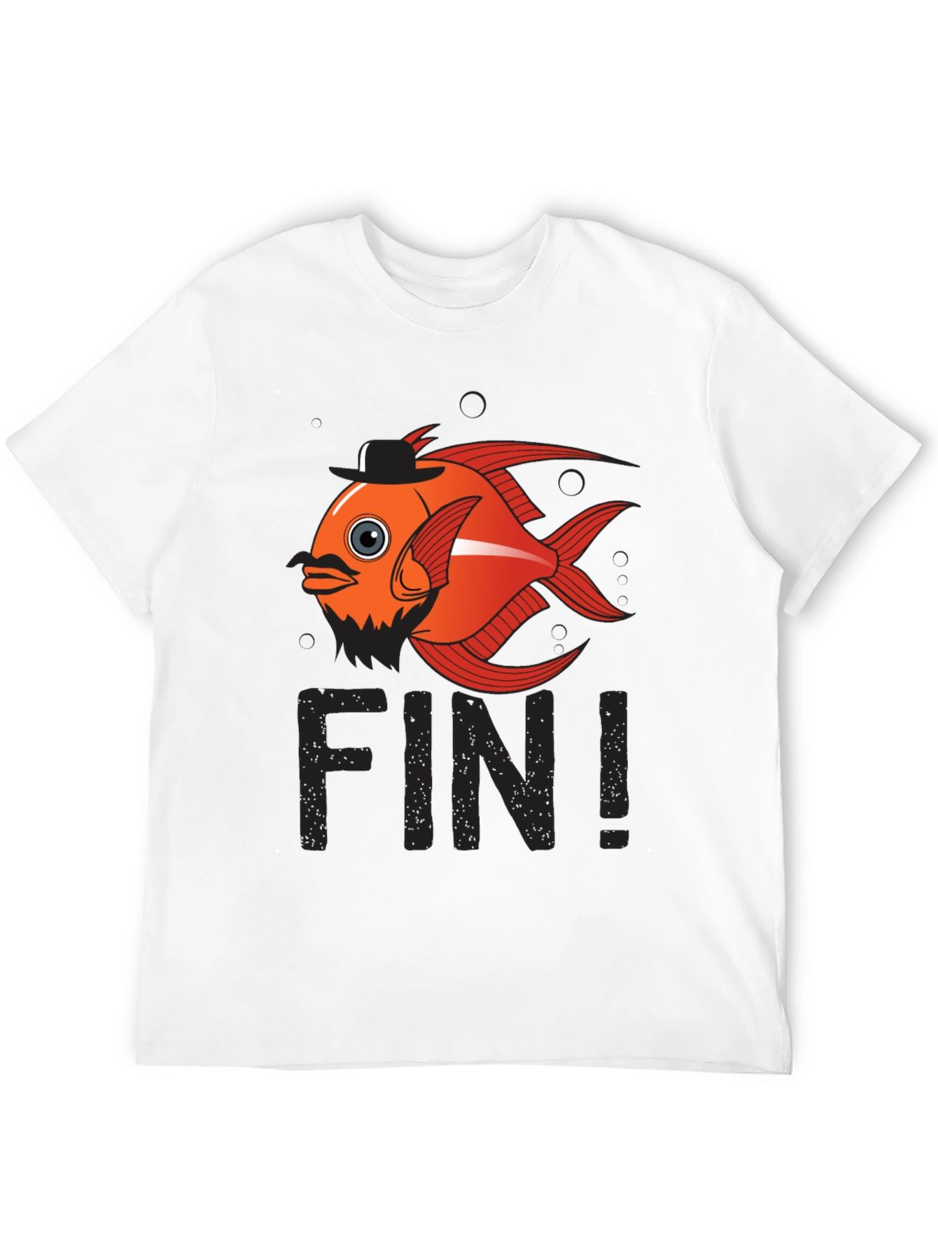 Funny Fish Pun T-Shirt - Fin!