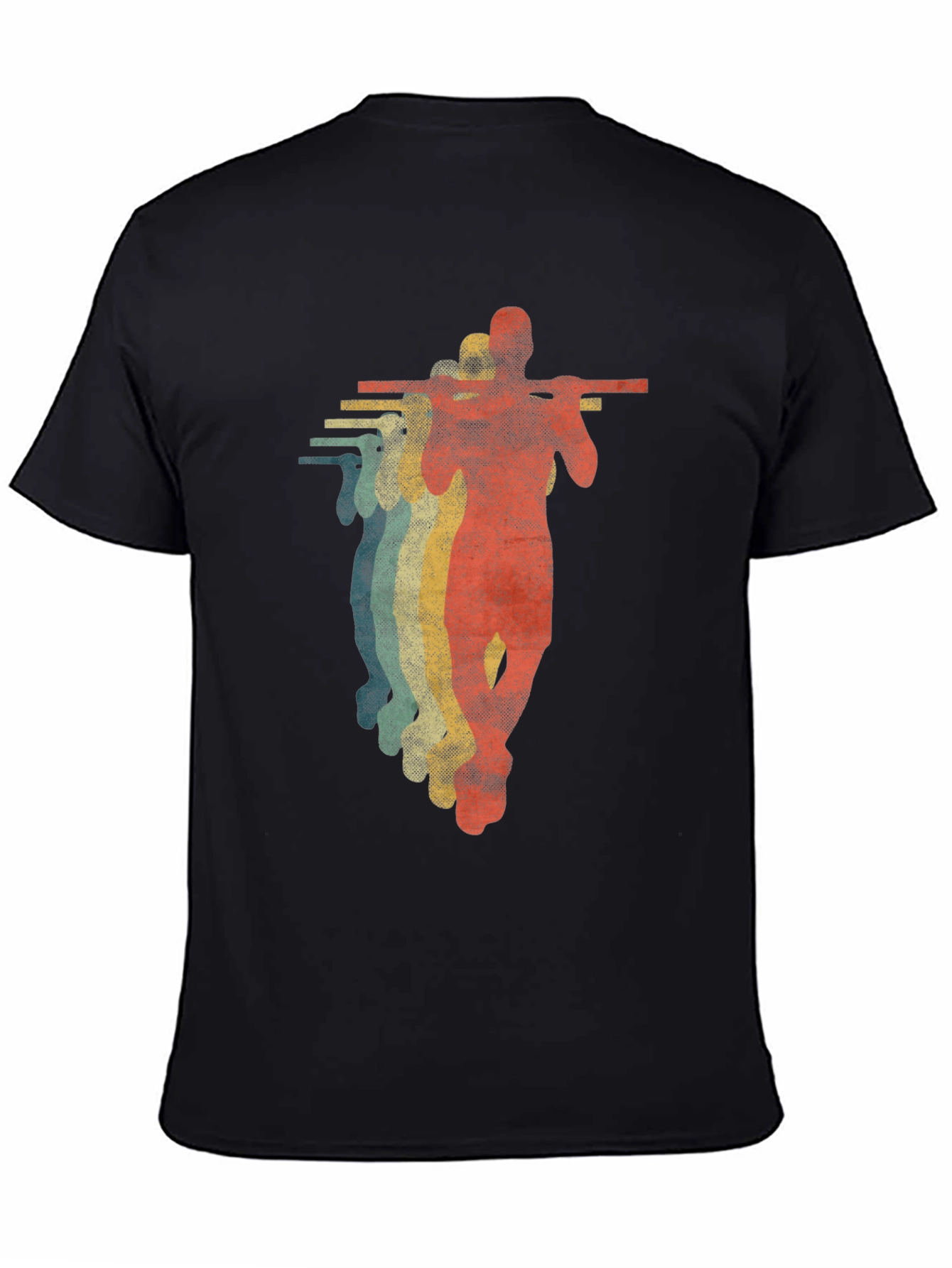 Retro Weightlifter Graphic Tee