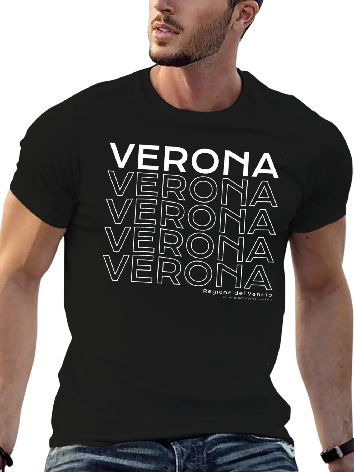 Verona Italy Graphic T-Shirt - Veneto Region Tee