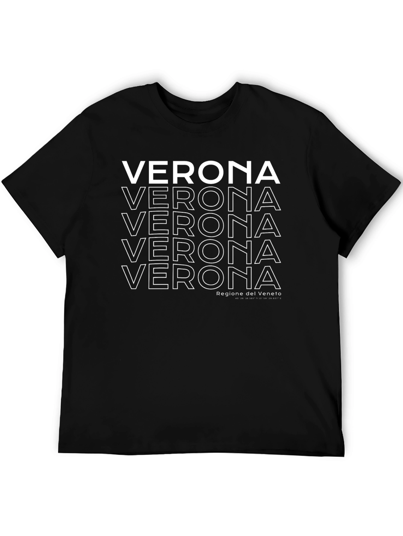 Verona Italy Graphic T-Shirt - Veneto Region Tee