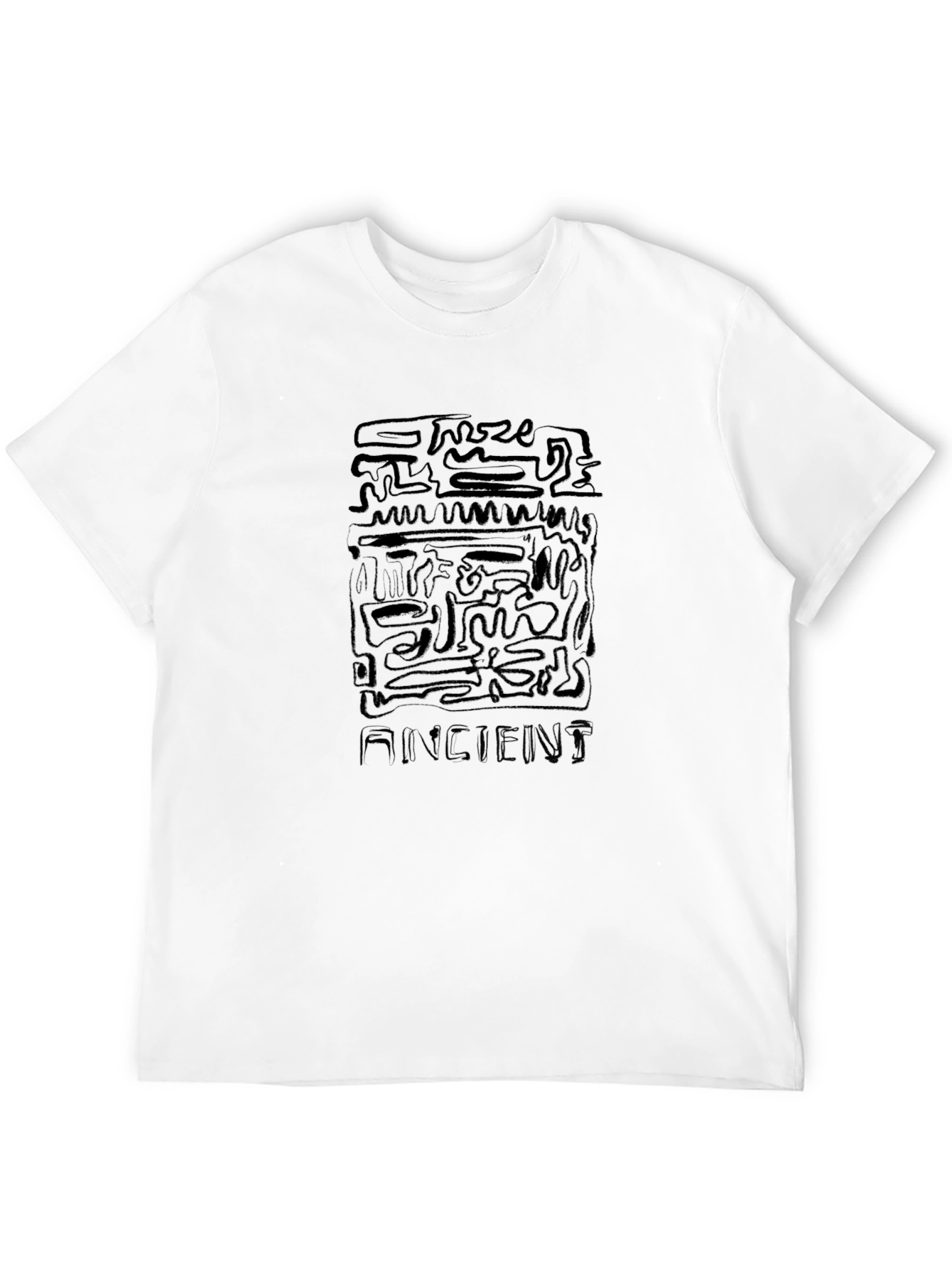 Ancient Graphic Black T-Shirt