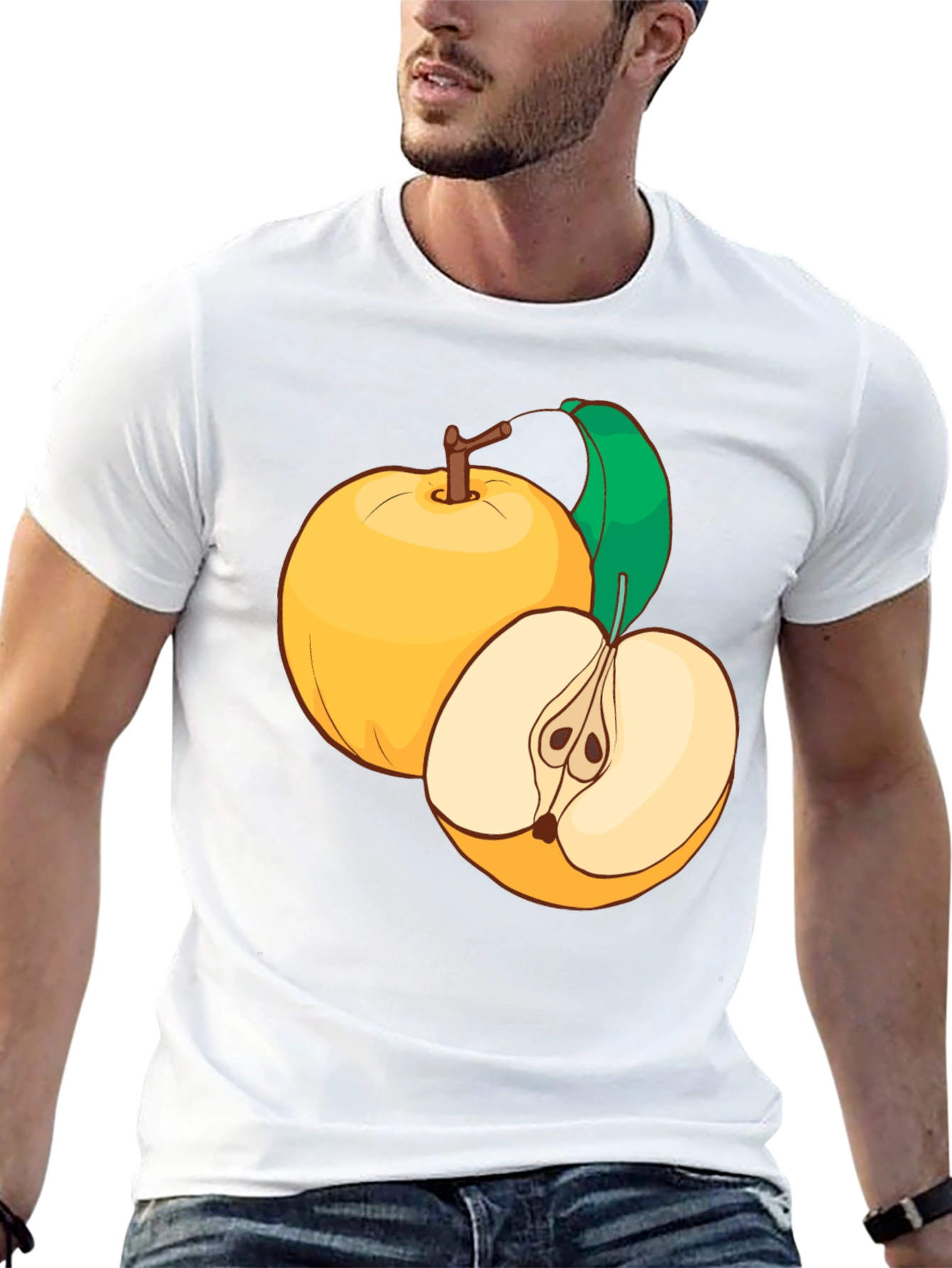 Black Fruit Graphic Tee