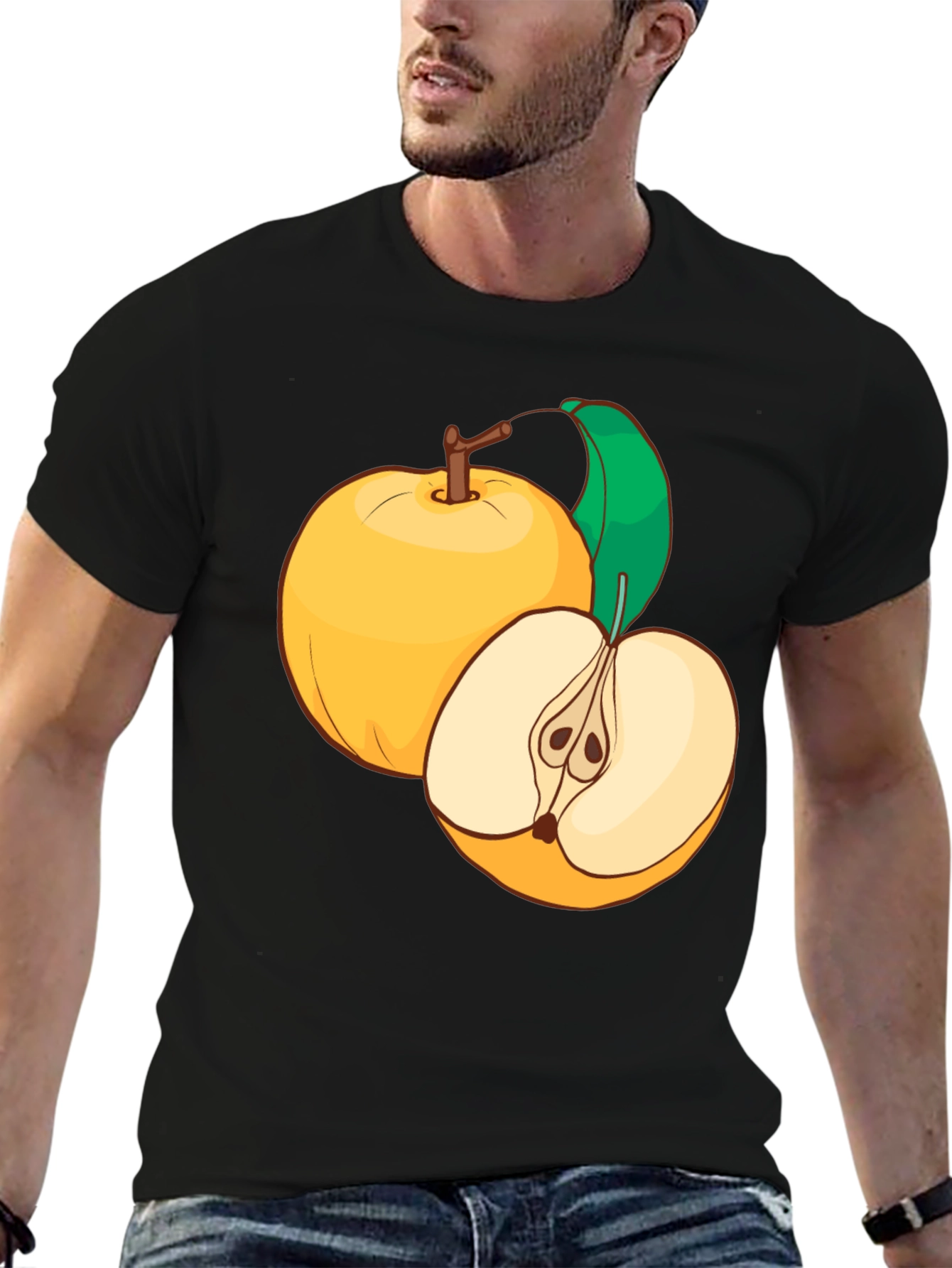 Black Fruit Graphic Tee
