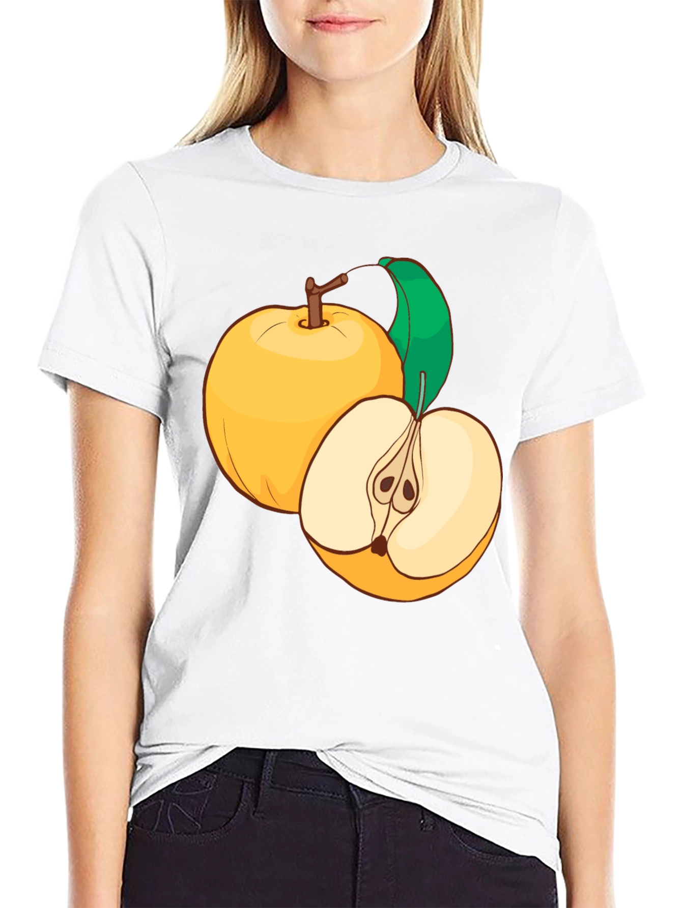 Black Fruit Graphic Tee