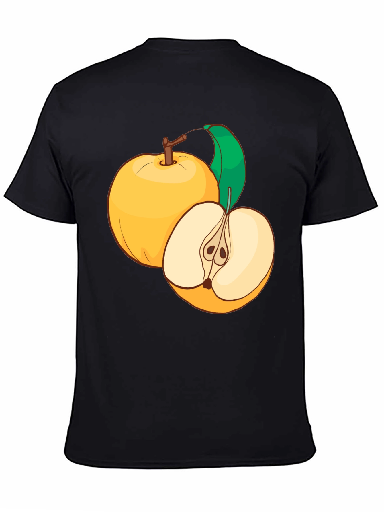 Black Fruit Graphic Tee