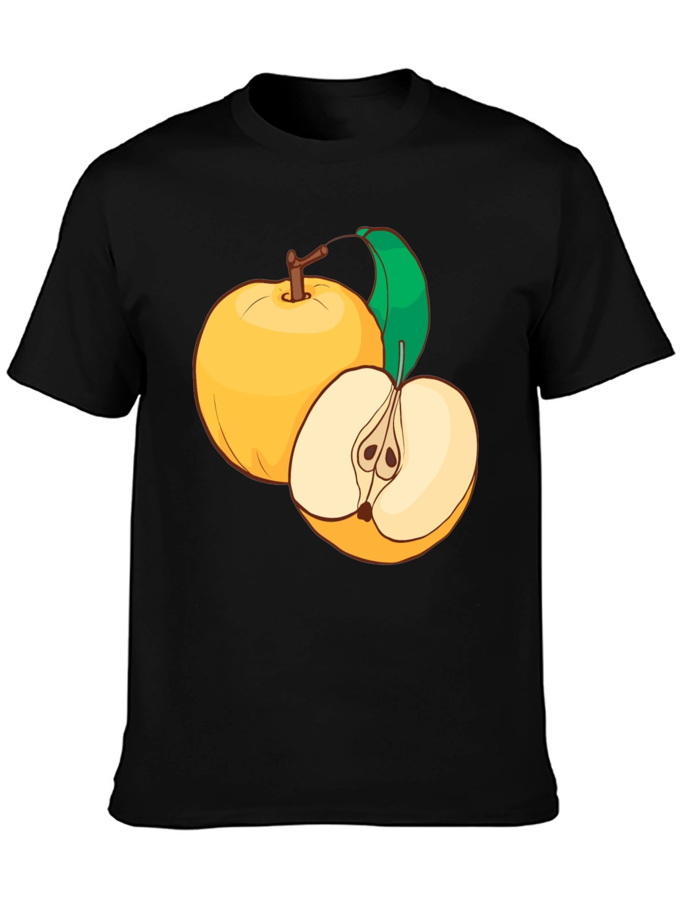 Black Fruit Graphic Tee