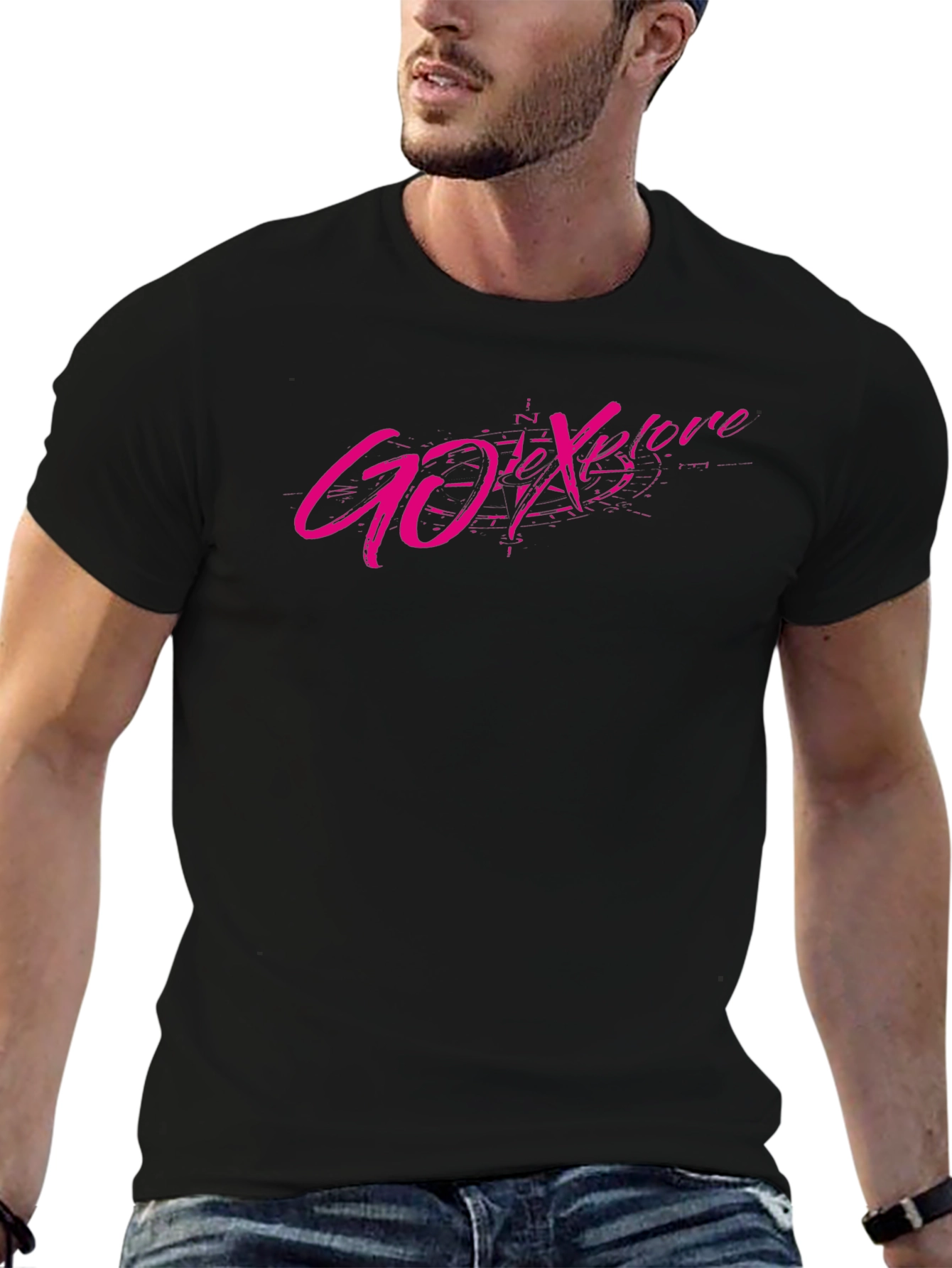 Go to Xplore Black Tee