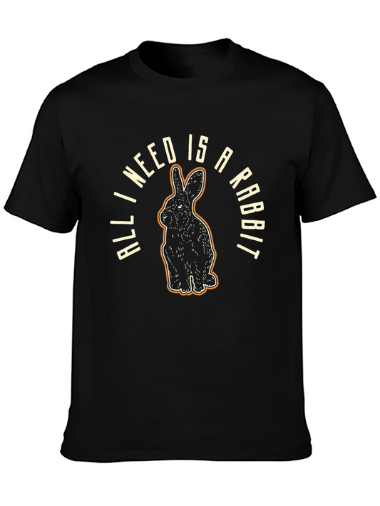 All I Need Is A Rabbit Graphic T-Shirt