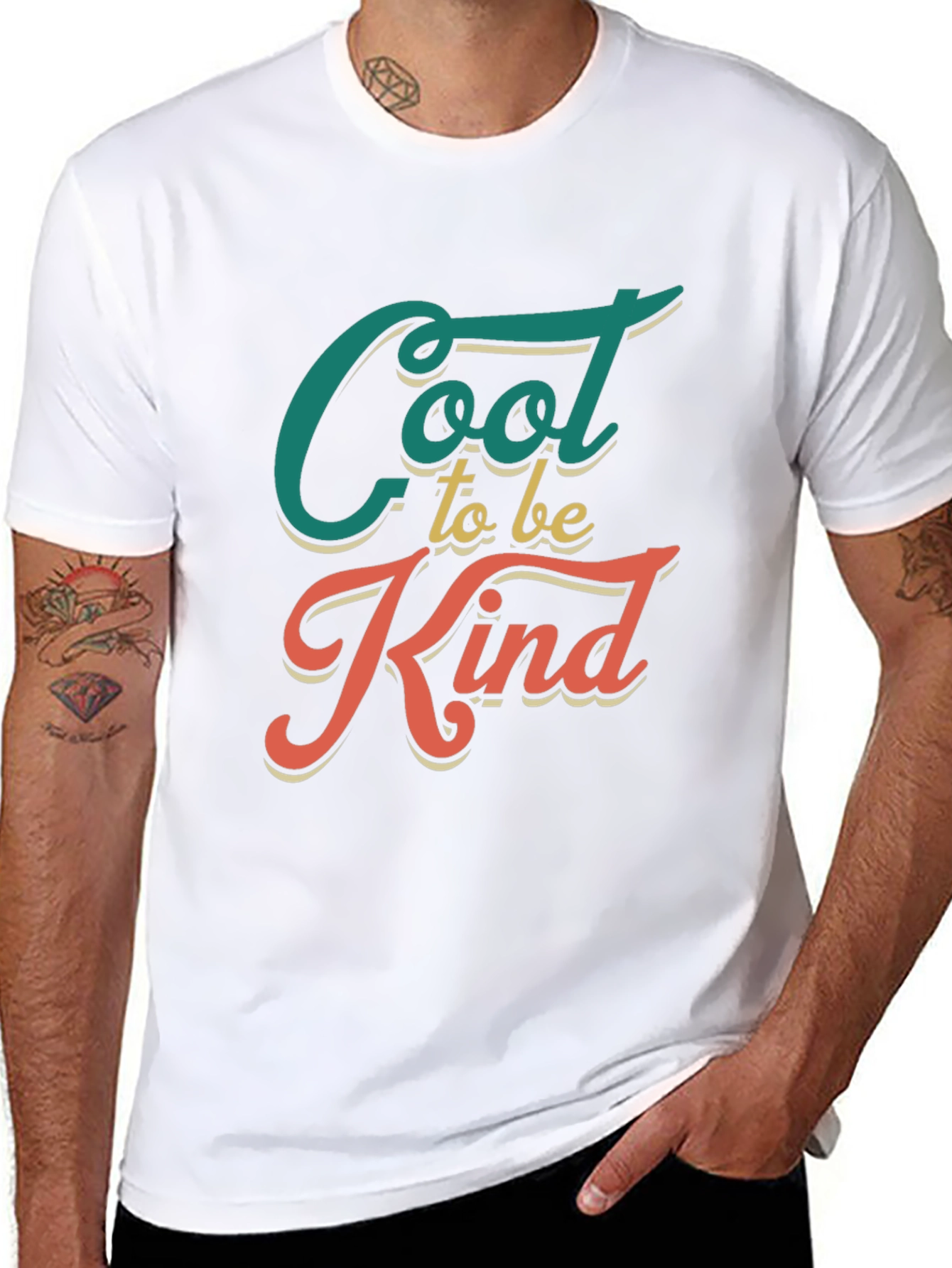 Cool to be Kind Graphic Tee - Retro Style
