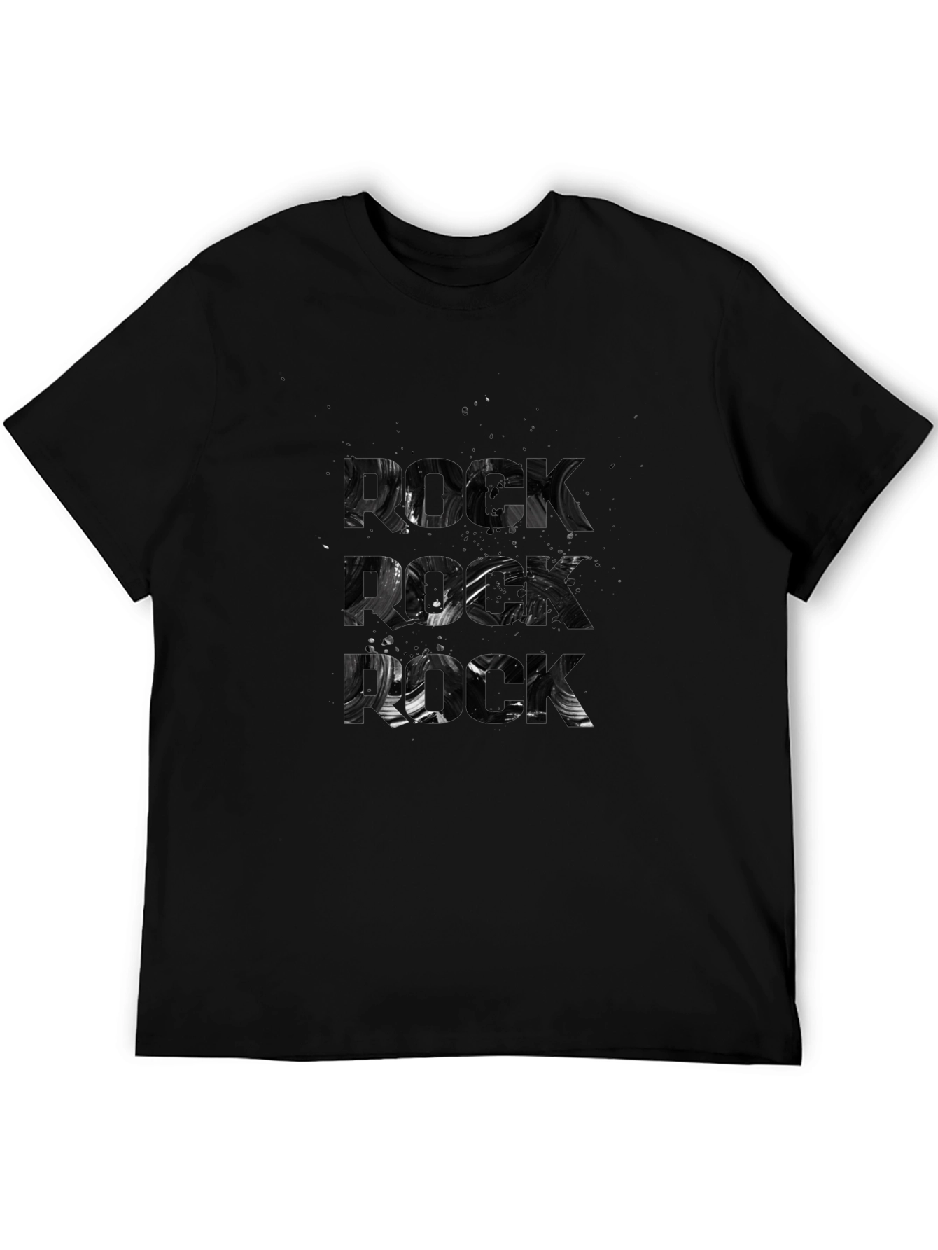 Abstract Rock T-Shirt - Graphic Tee for Men