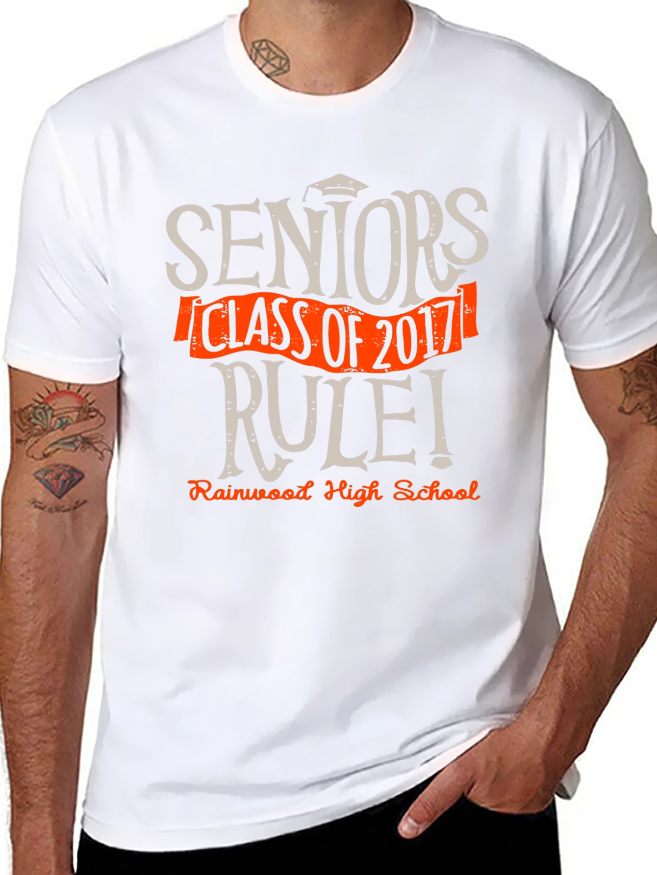 Seniors Class of 2017 Graphic Tee
