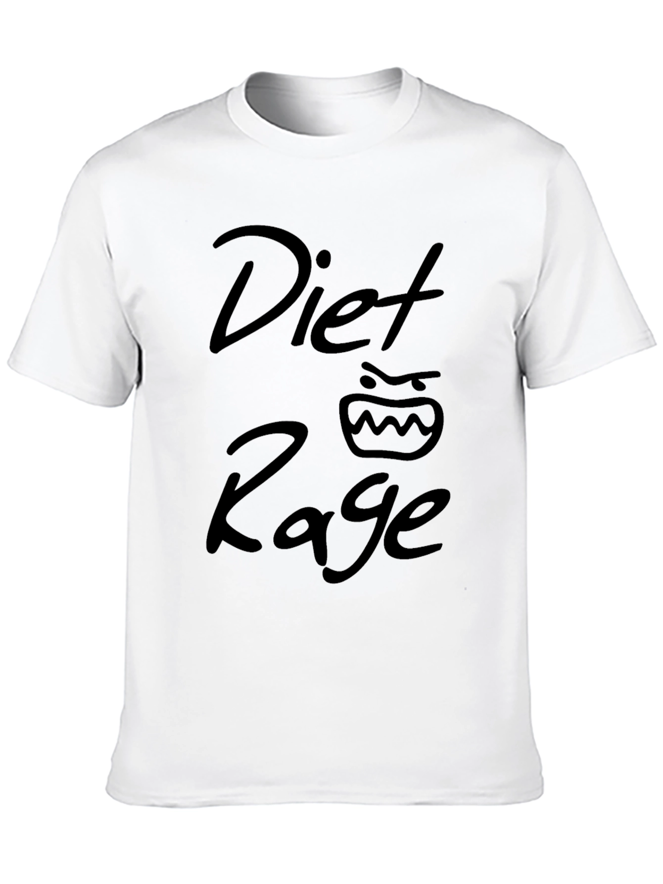 Diet Rage Graphic T-Shirt - Mens Black Tee