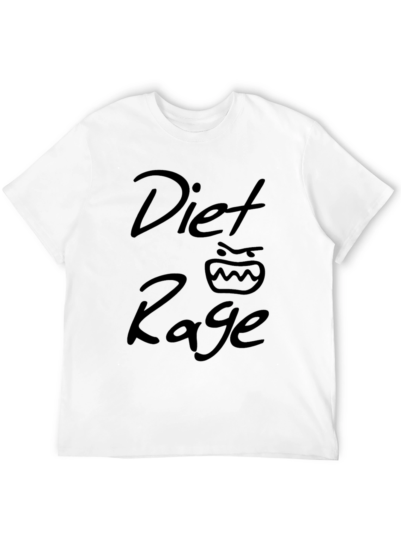Diet Rage Graphic T-Shirt - Mens Black Tee