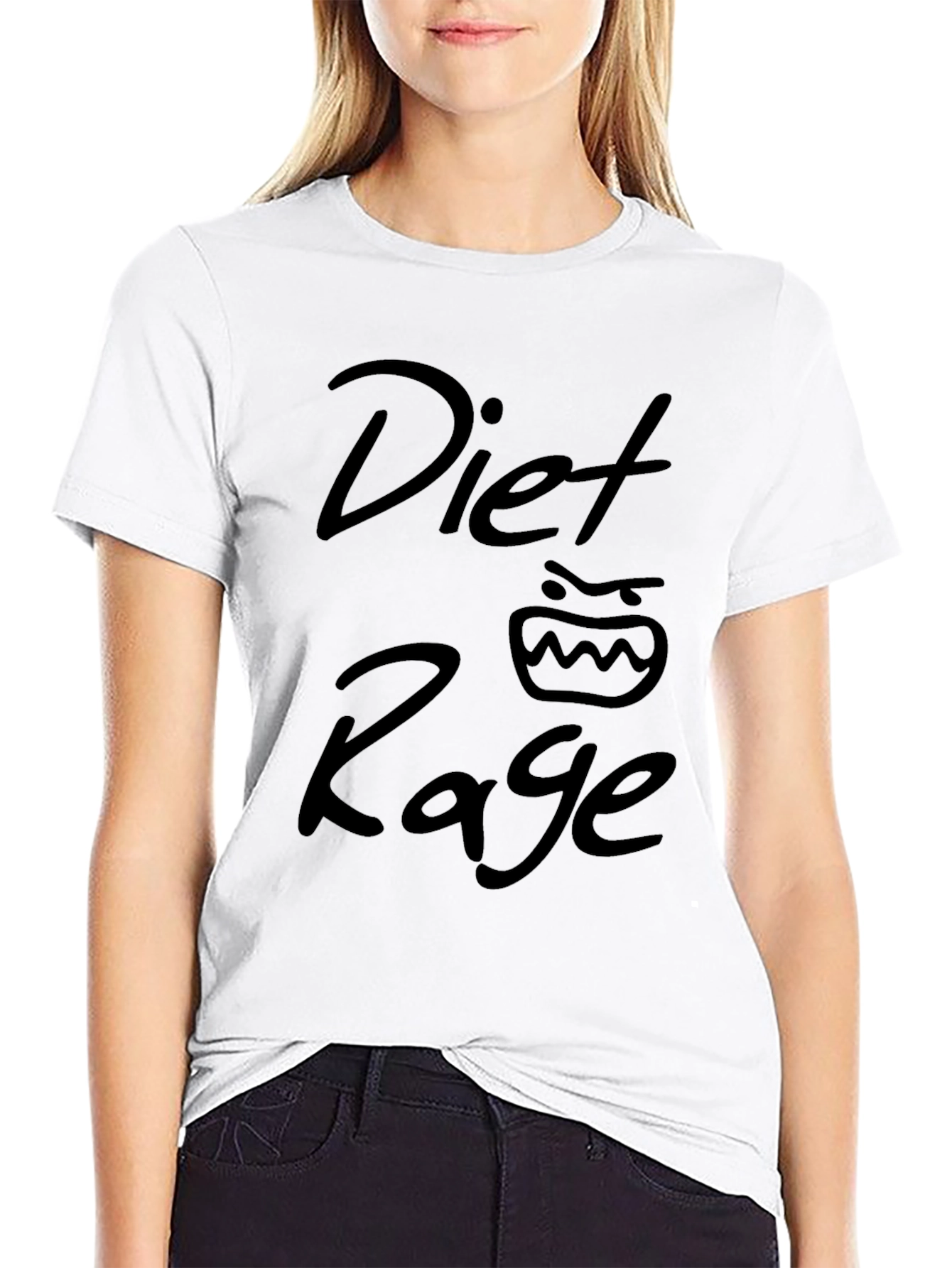 Diet Rage Graphic T-Shirt - Mens Black Tee