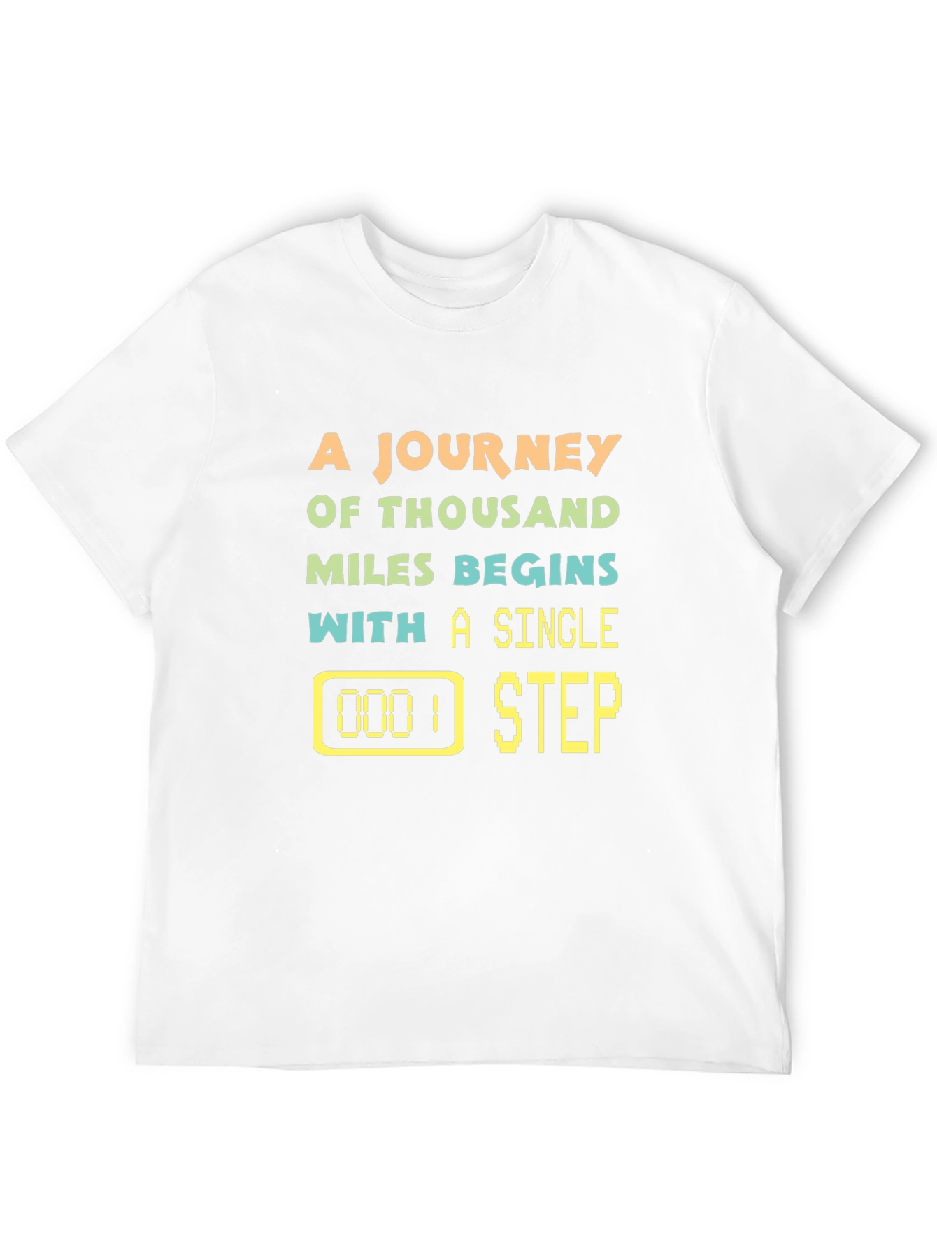 Journey of Thousand Miles Black T-Shirt