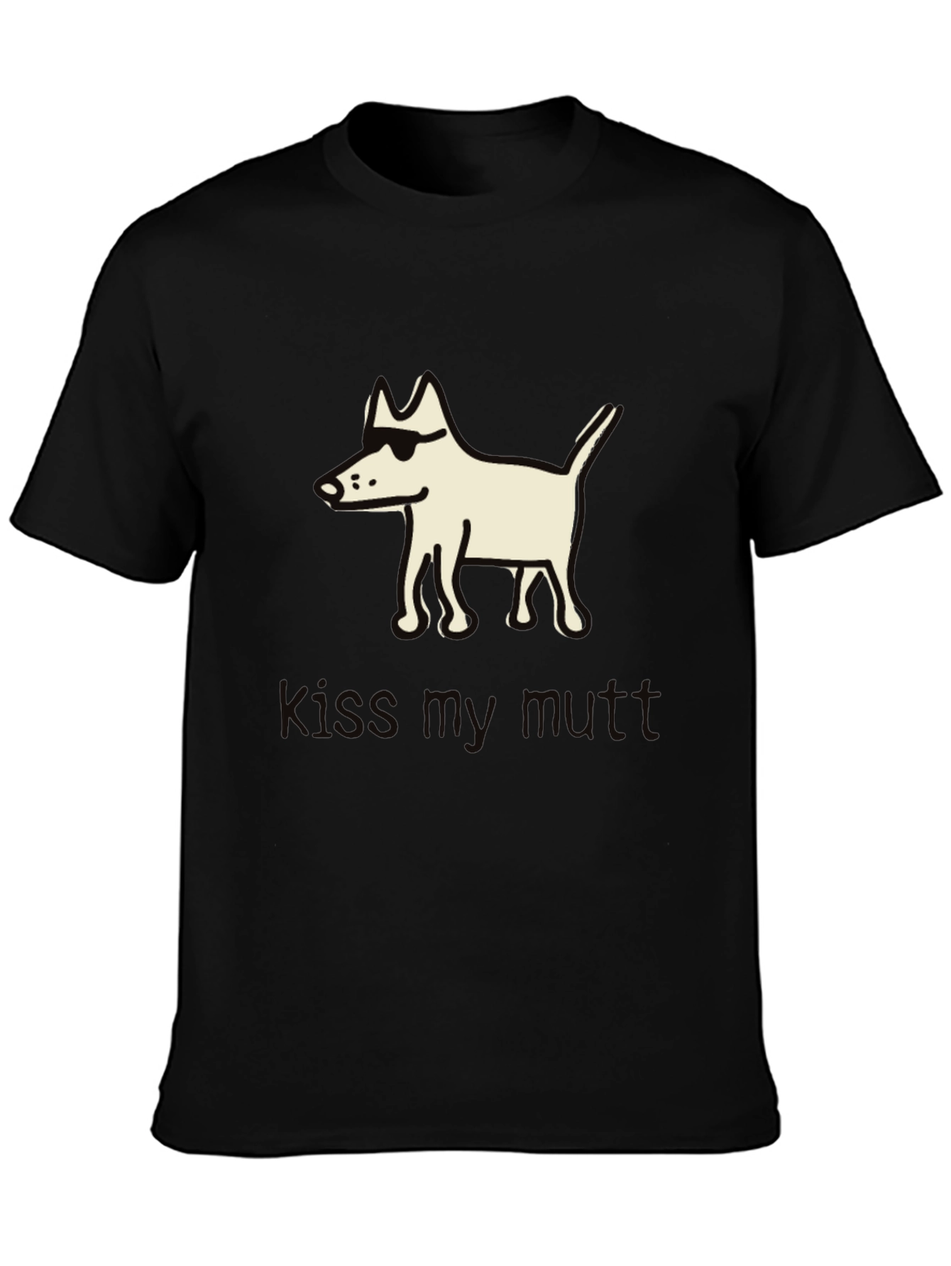Cool Mutt T-Shirt - Black