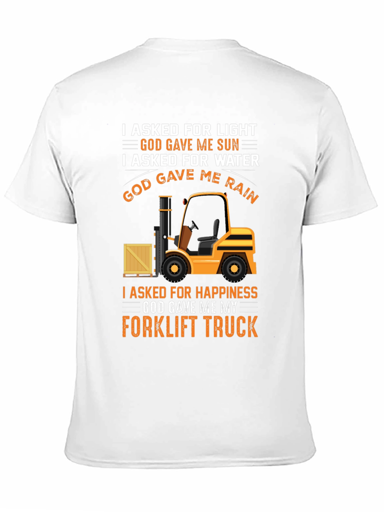 Forklift Truck Graphic Tee