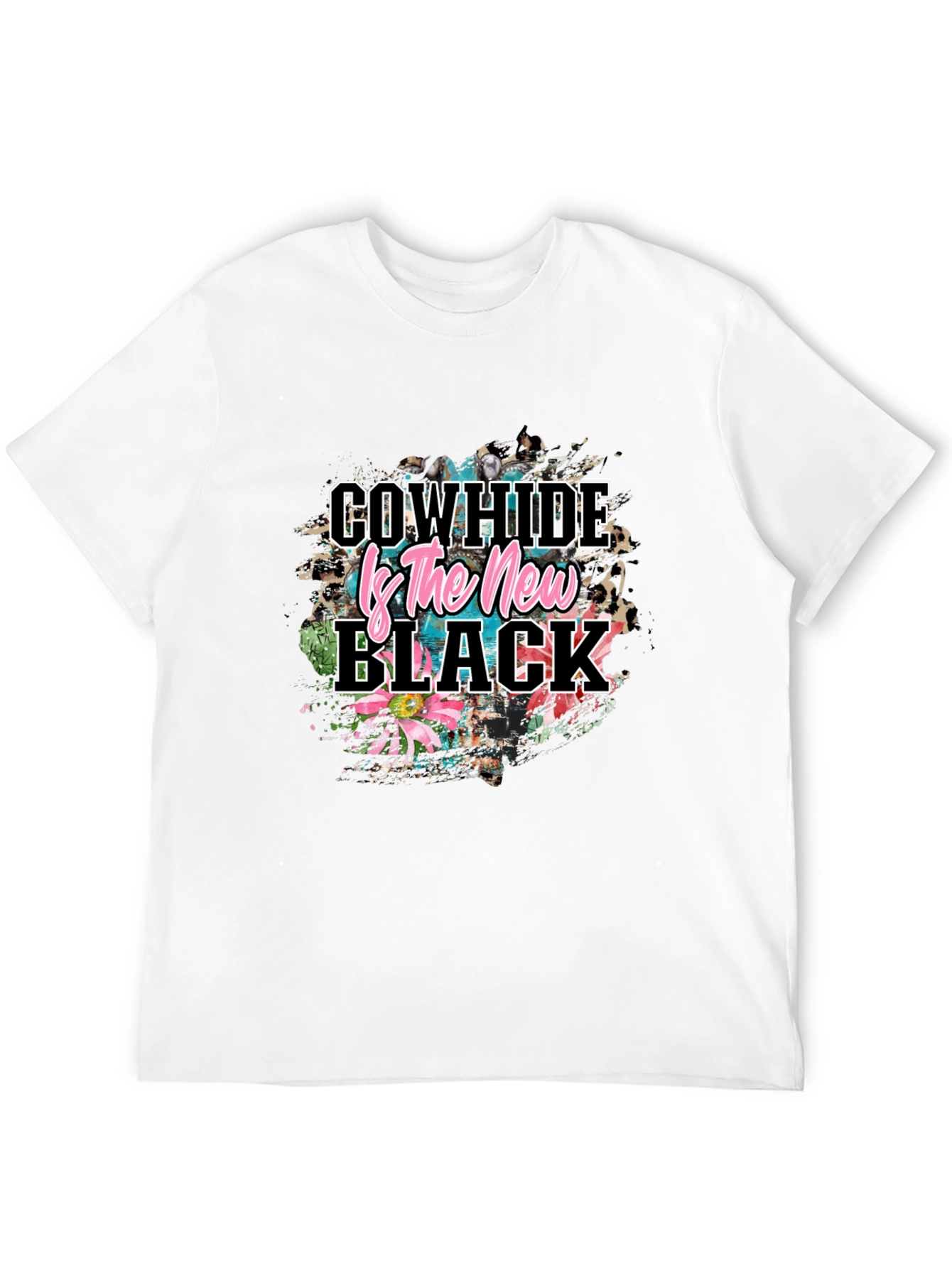 Cowhide is the New Black T-Shirt