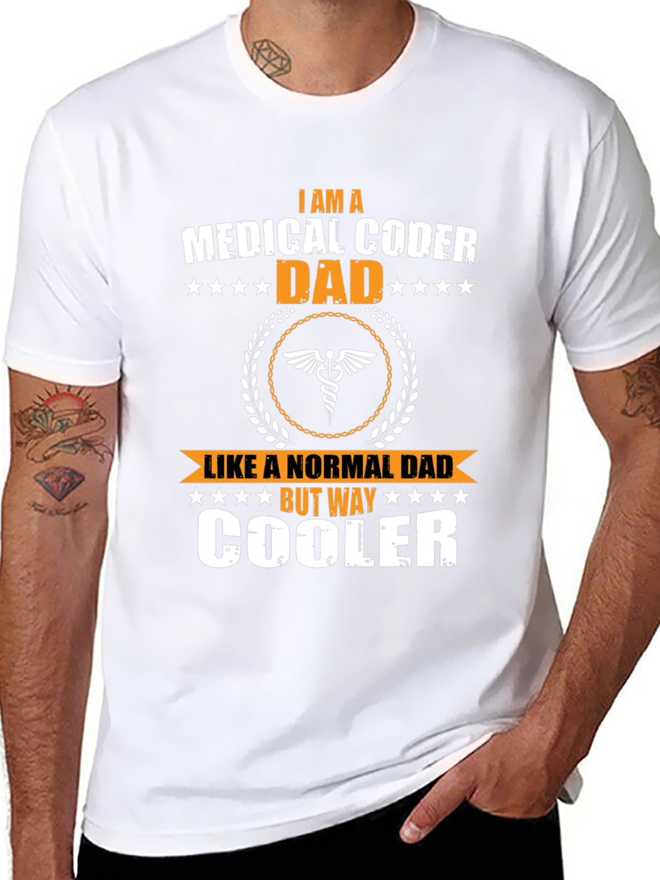 Medical Coder Dad T-Shirt - Cool Fathers Day Gift