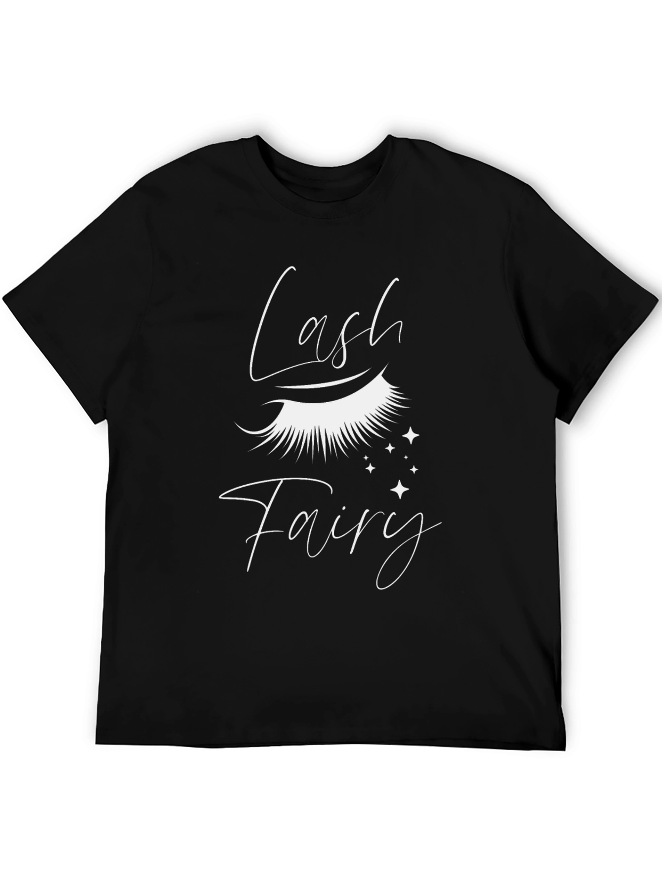 Lash Fairy Graphic Tee - Stylish Eyelash Design T-Shirt