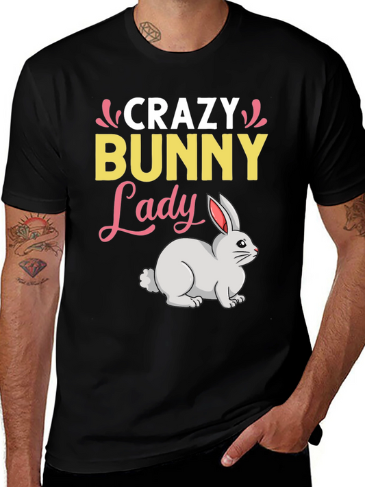 Crazy Bunny Lady T-Shirt