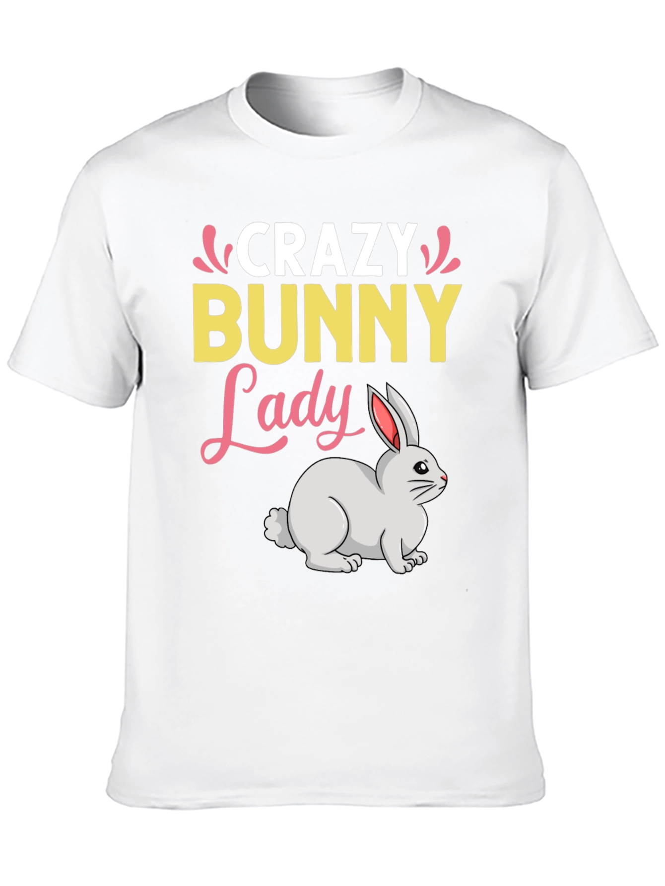 Crazy Bunny Lady T-Shirt
