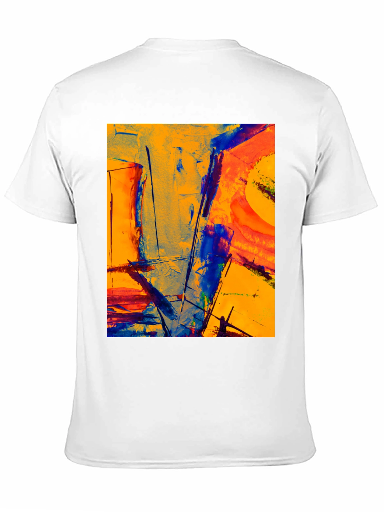 Abstract Art Graphic Tee - Modern Style