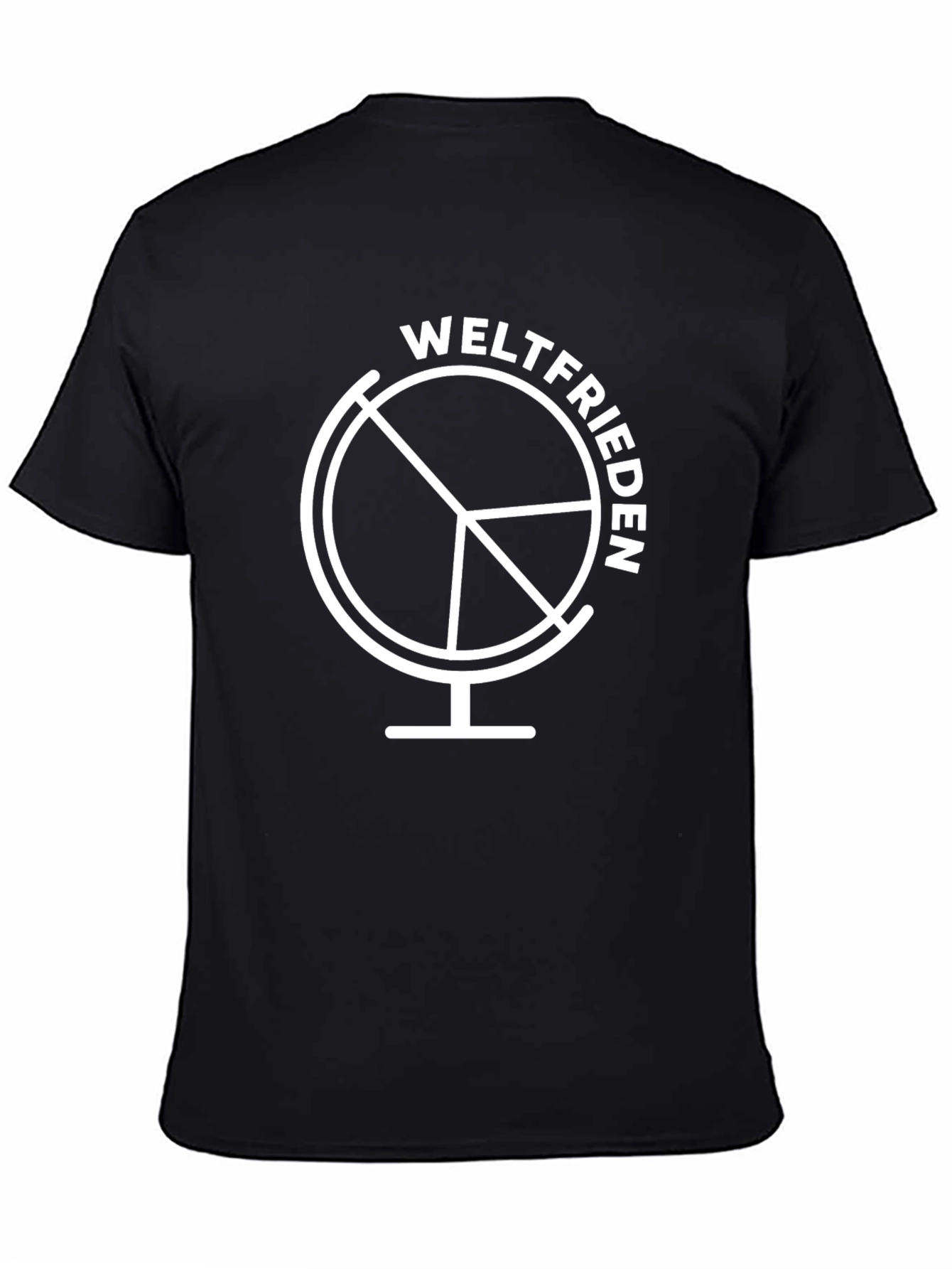 Weltfrieden T-Shirt - World Peace Globe Design