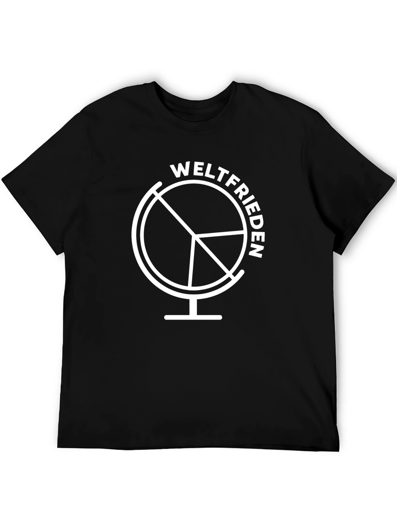 Weltfrieden T-Shirt - World Peace Globe Design